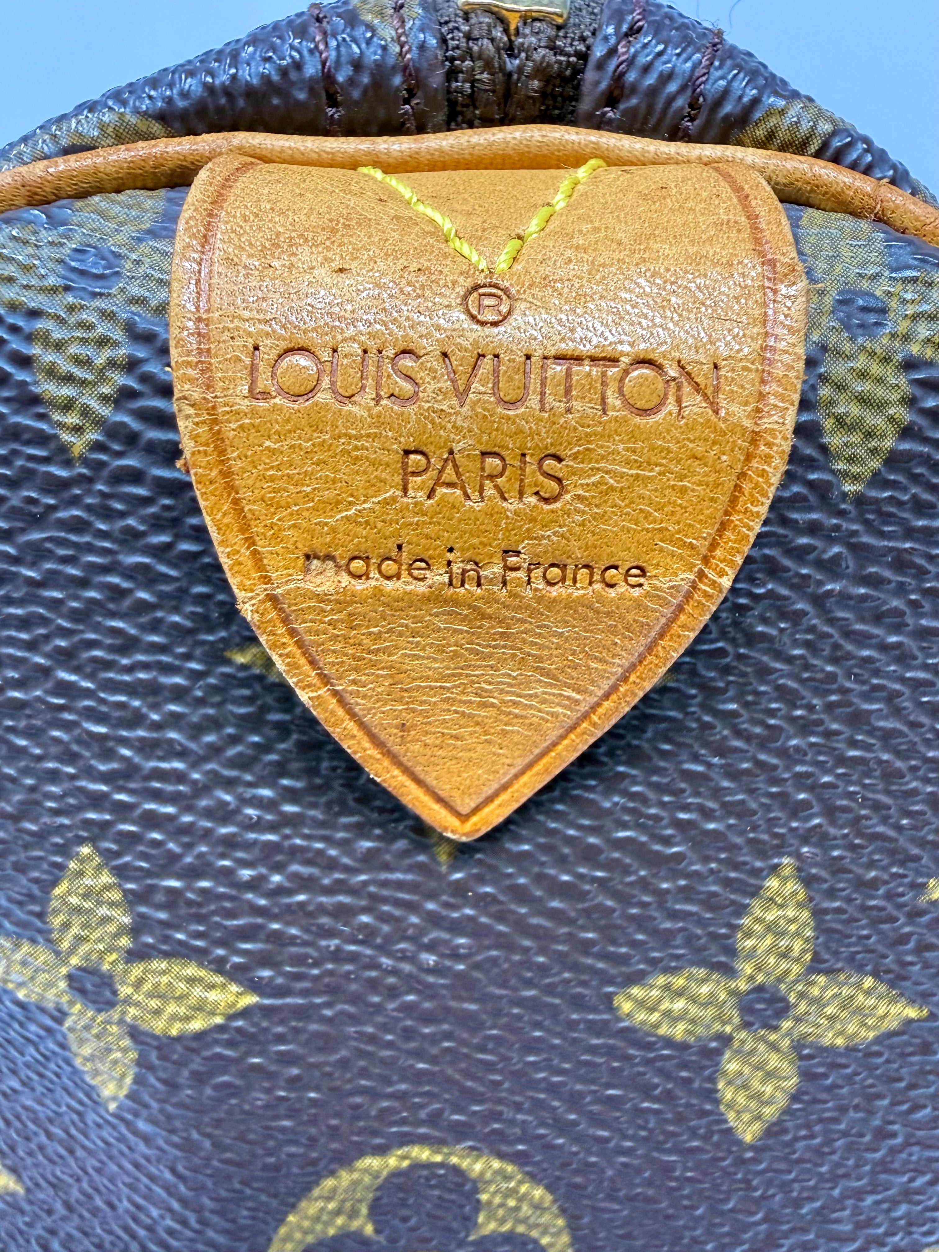 Louis Vuitton Speedy 30, Monogram – Vintage 1997 – TH0977