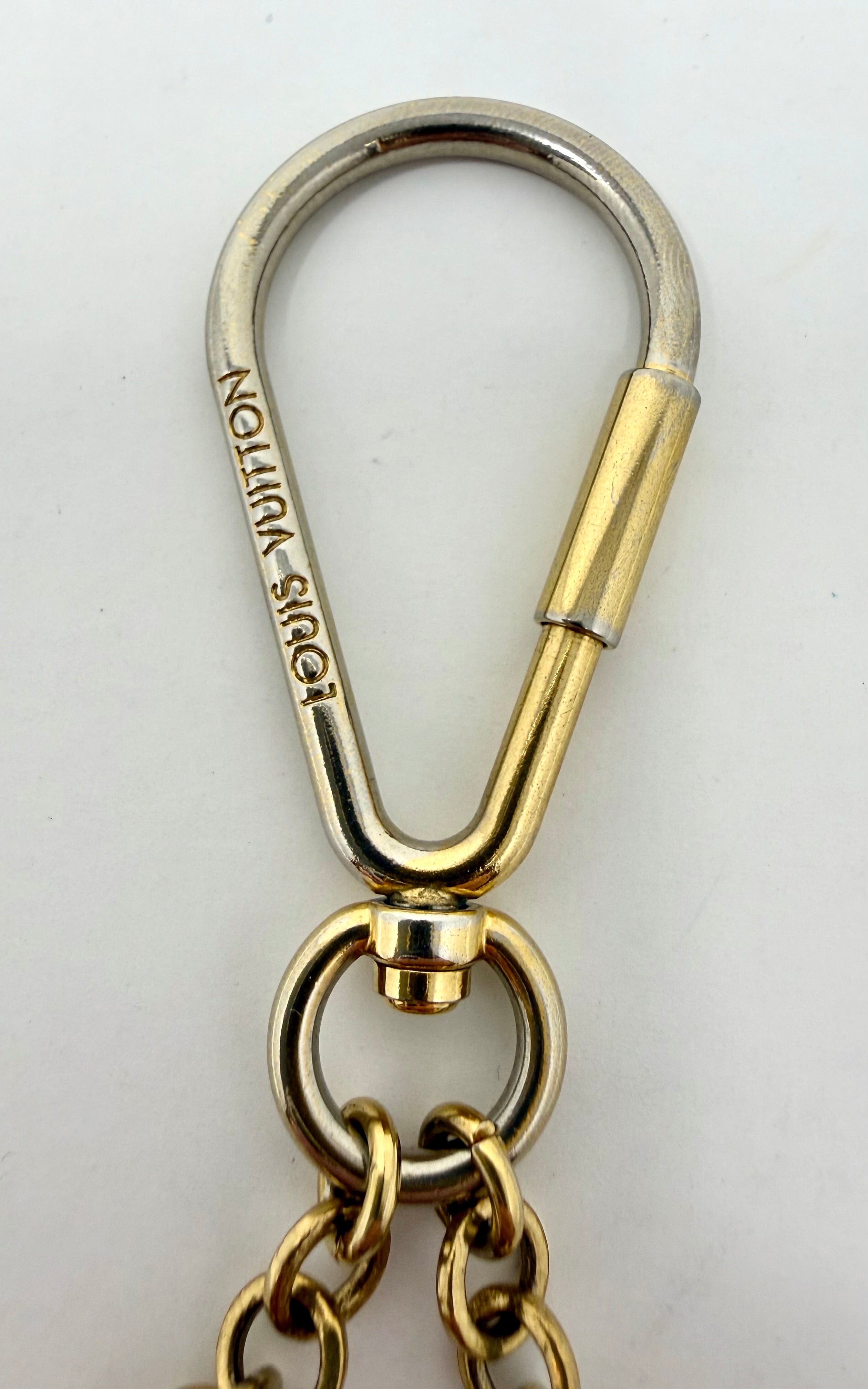Louis Vuitton Porte-Clés Puzzle Bag Charm & Key Holder – Black & Gold M65218