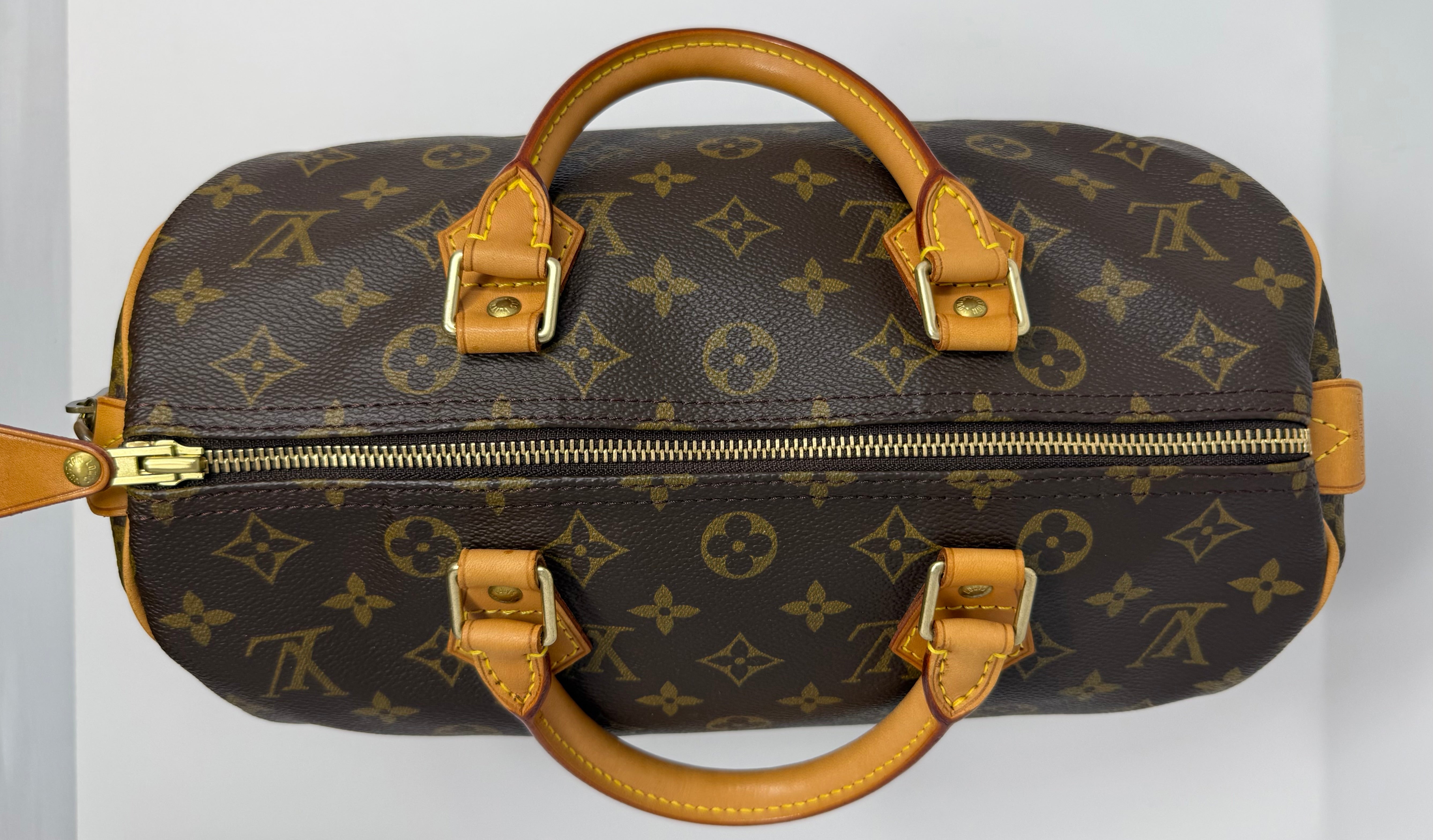 Louis Vuitton Speedy 30, monogram – Vintage 2001 – TH0091