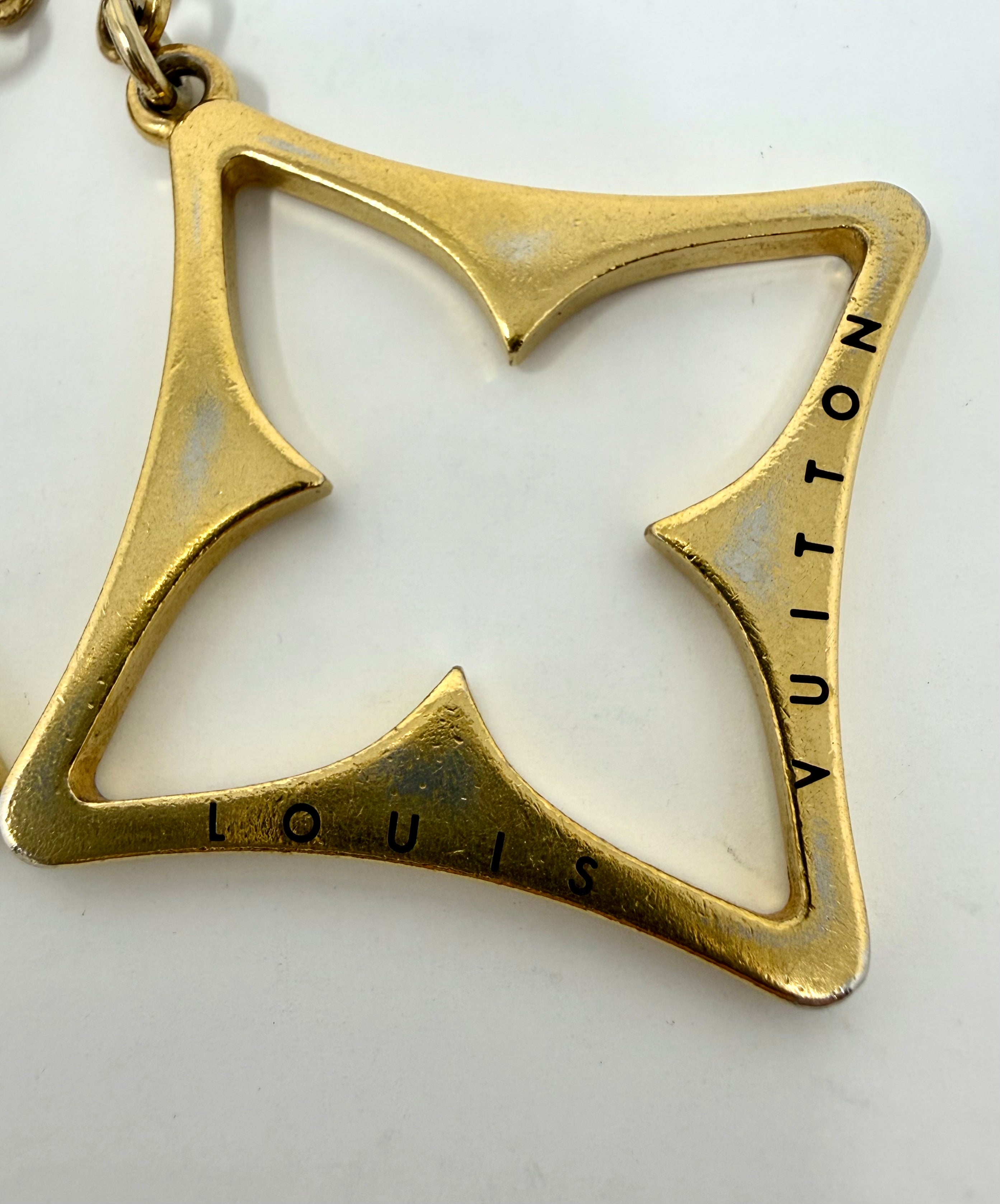 Louis Vuitton Porte-Clés Puzzle Bag Charm & Key Holder – Black & Gold M65218