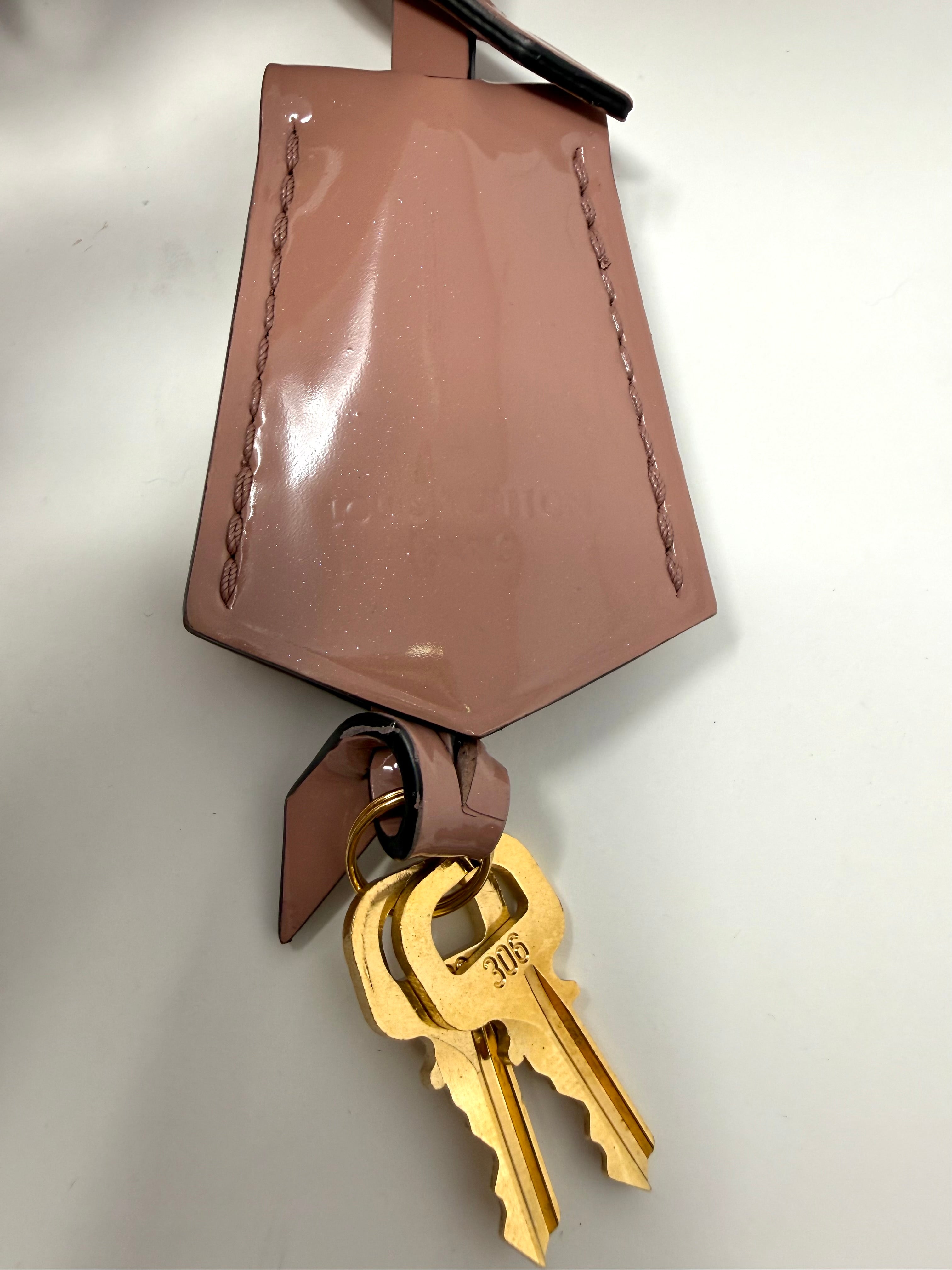 Louis Vuitton Alma BB Monogram Vernis Rose Velours Dusty Pink Bag (2012)