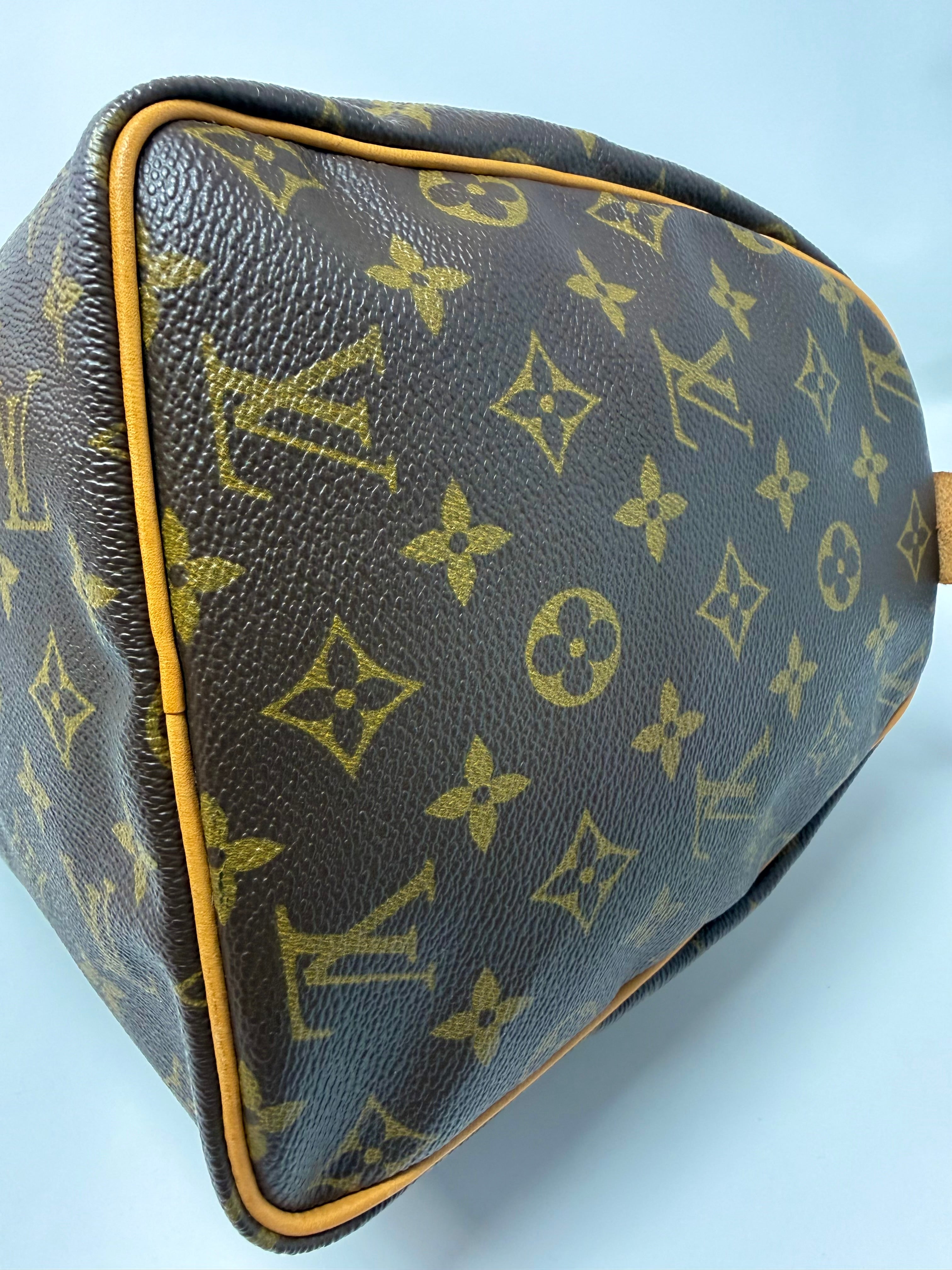 Louis Vuitton Speedy 30, monogram – Vintage 2001 – TH0091