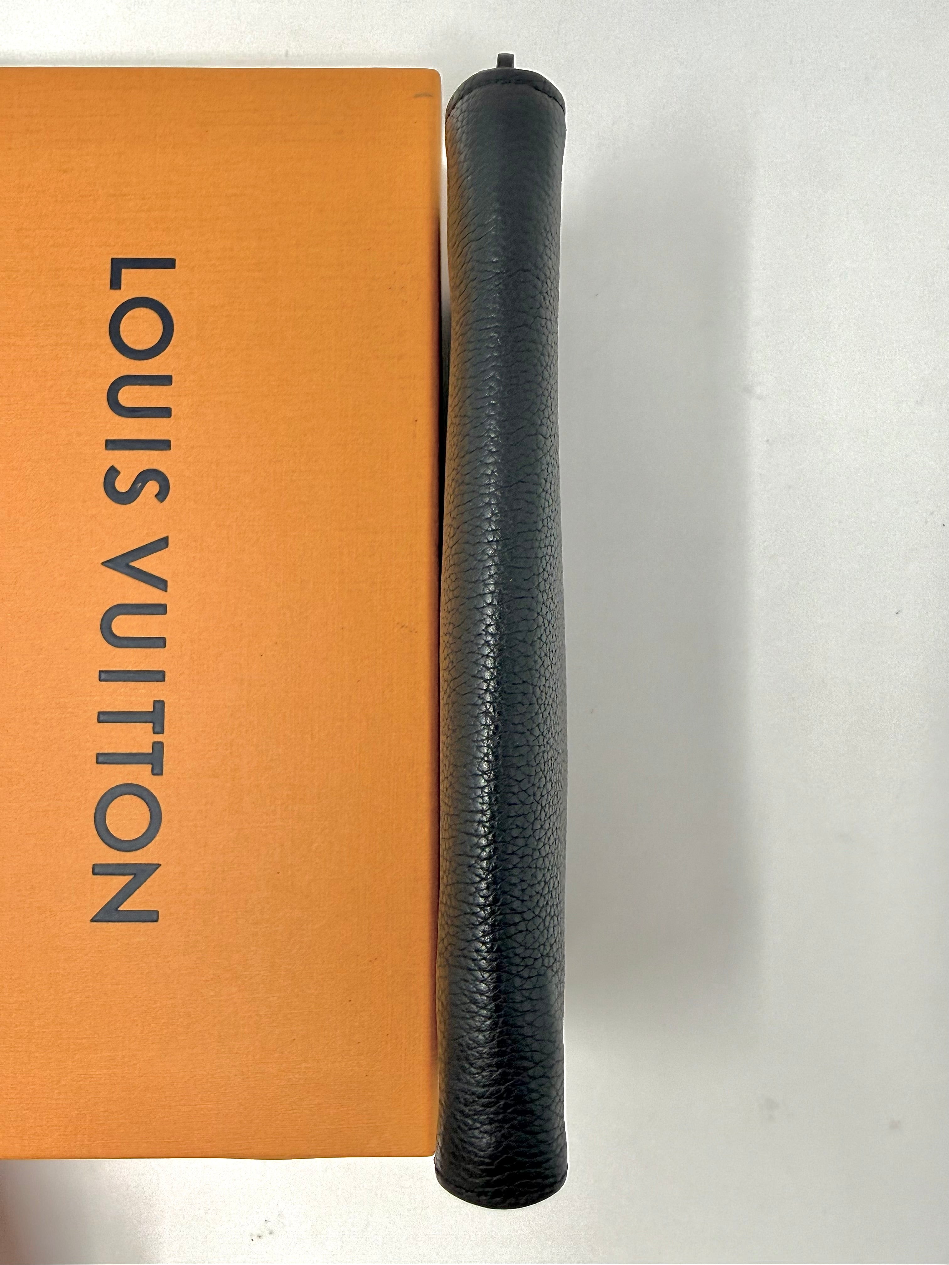 Louis Vuitton Aerogram Zippy Wallet Vertical – Black Leather | Full Set