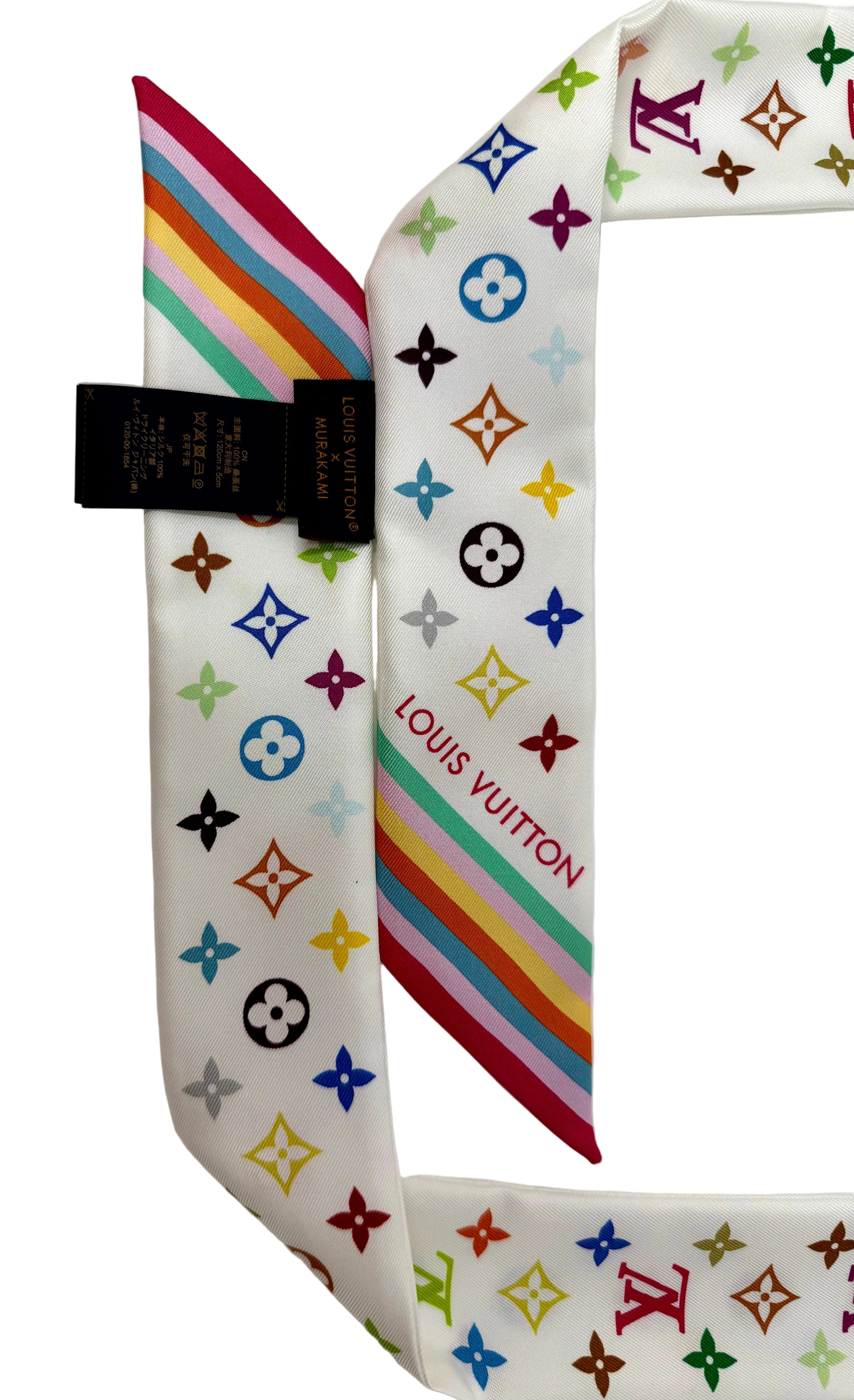 Louis Vuitton x Takashi Murakami Monogram Multicolor BB Bandeau – Limited Edition (Full Set, Like New)