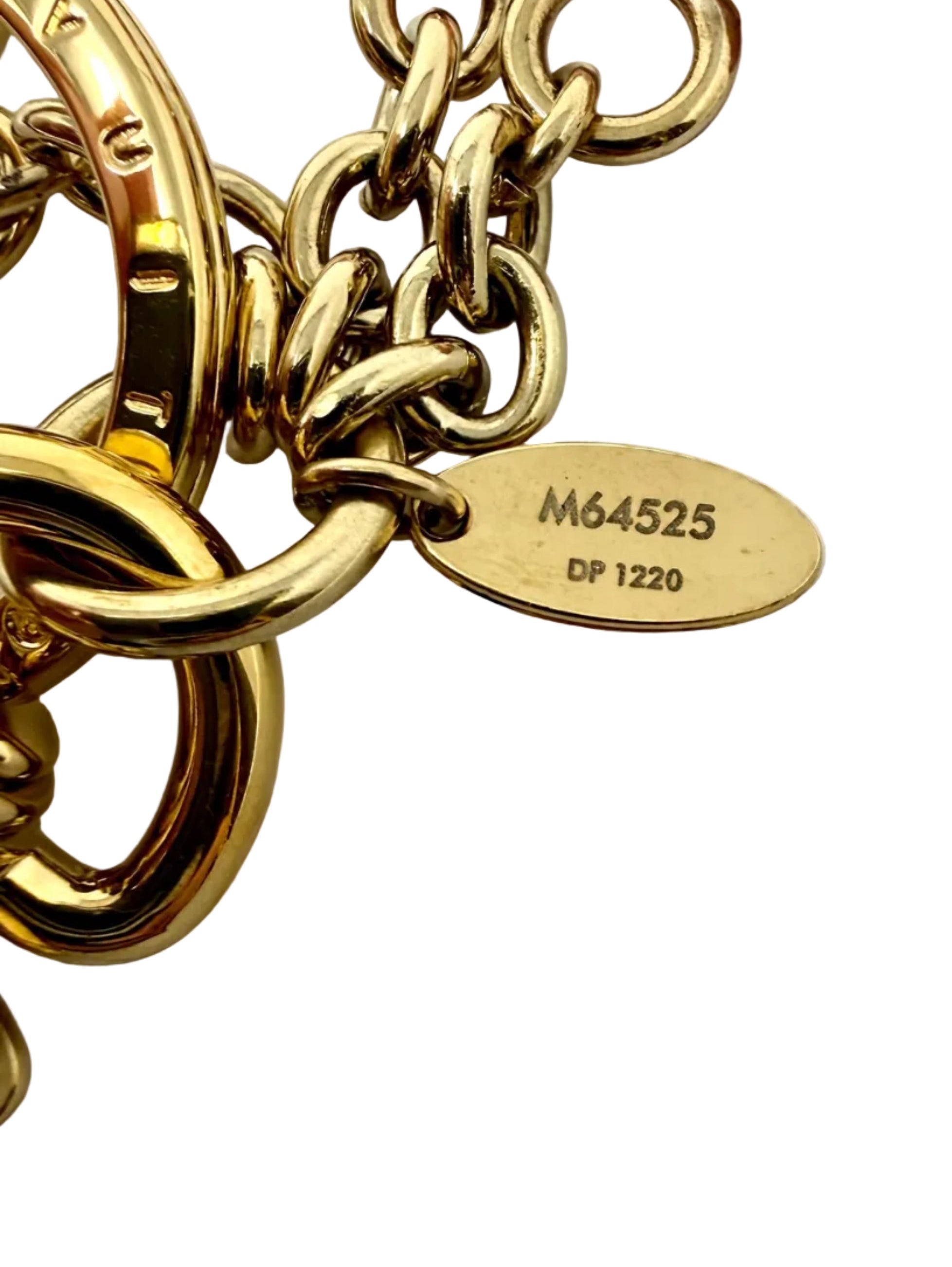 Louis Vuitton Colorline Bag Charm & Key Holder – Pink M64525