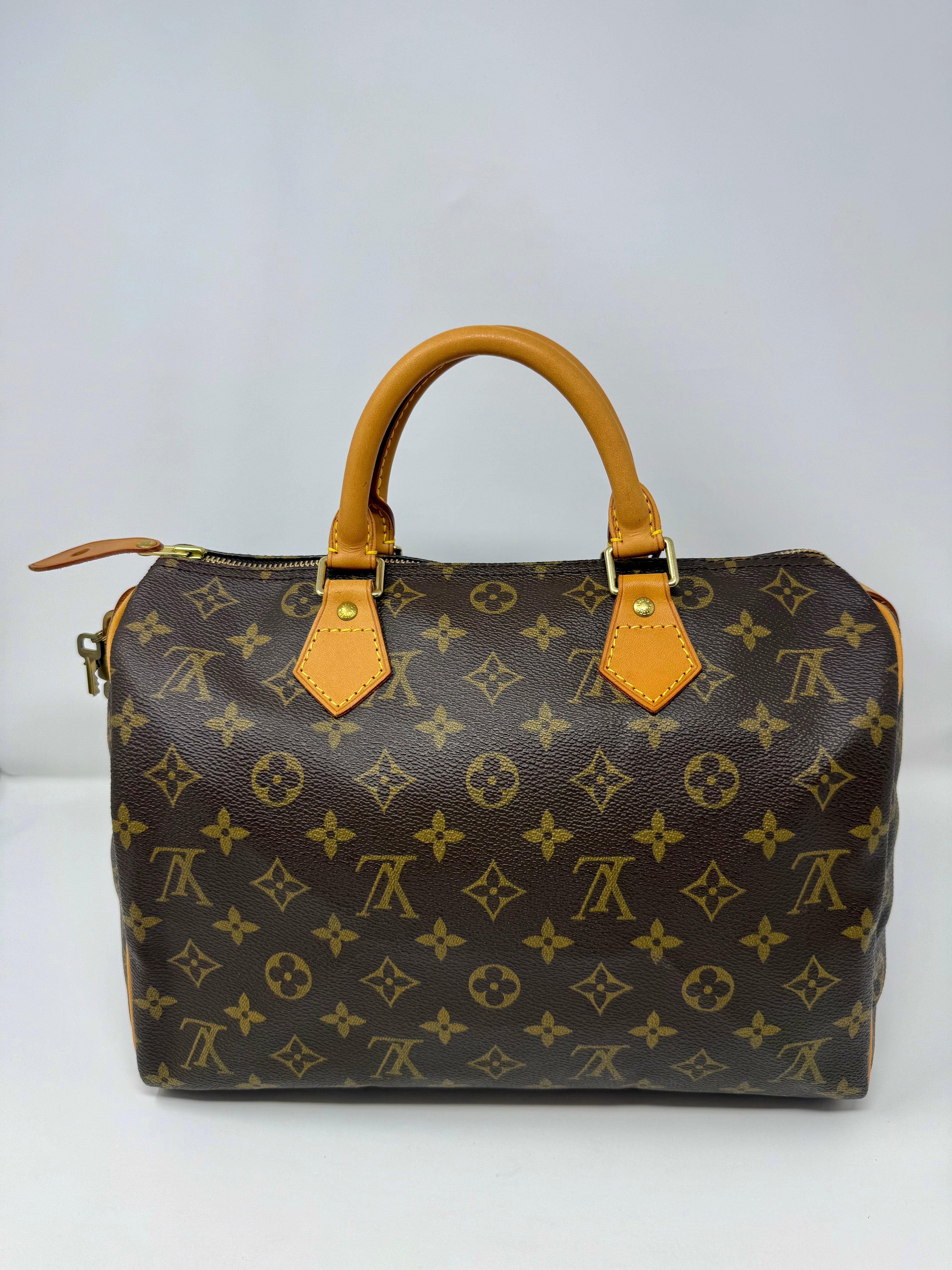 Louis Vuitton Speedy 30, monogram – Vintage 2001 – TH0091