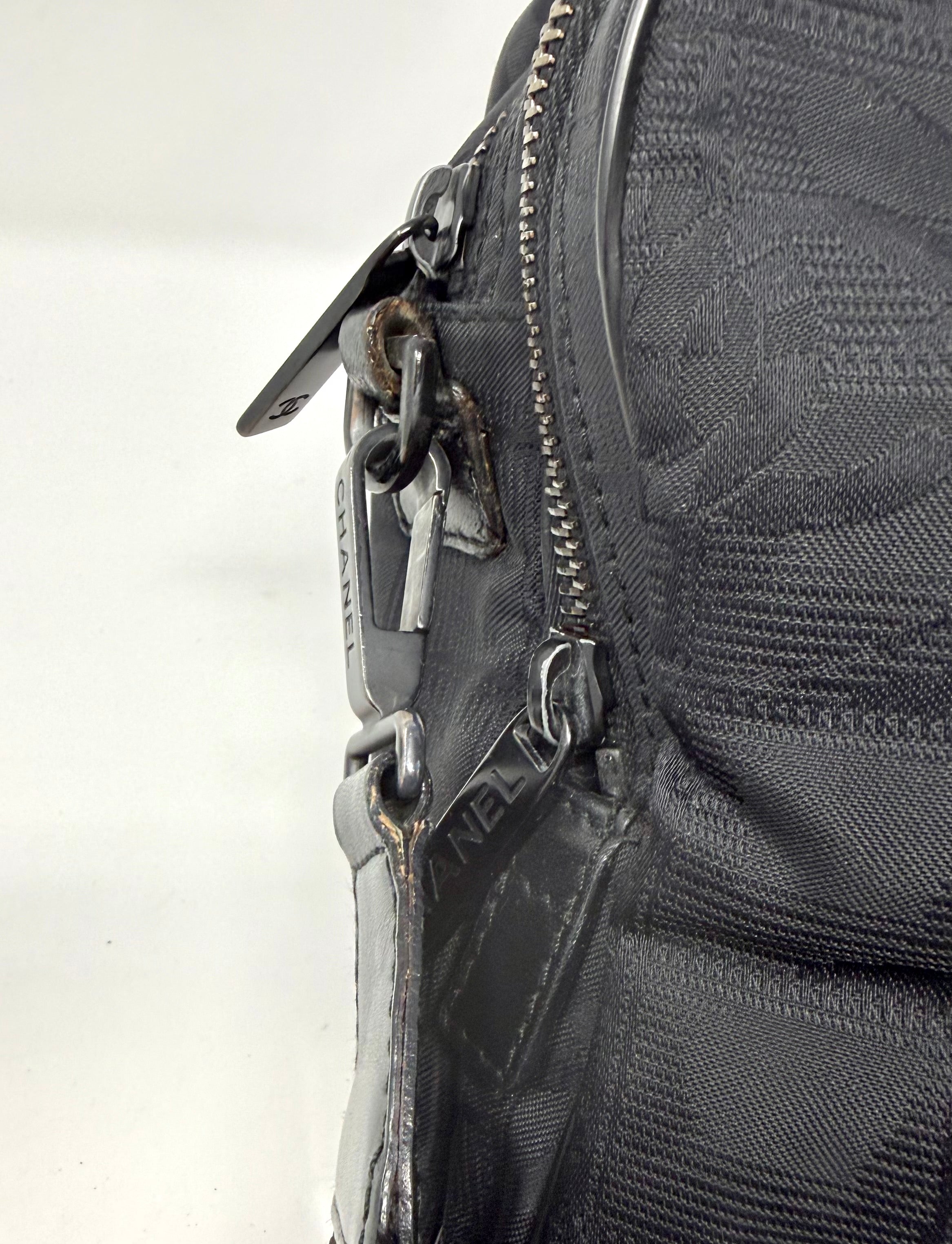 Chanel New Travel Line Nylon Bag in Black | Circa 2002–2003