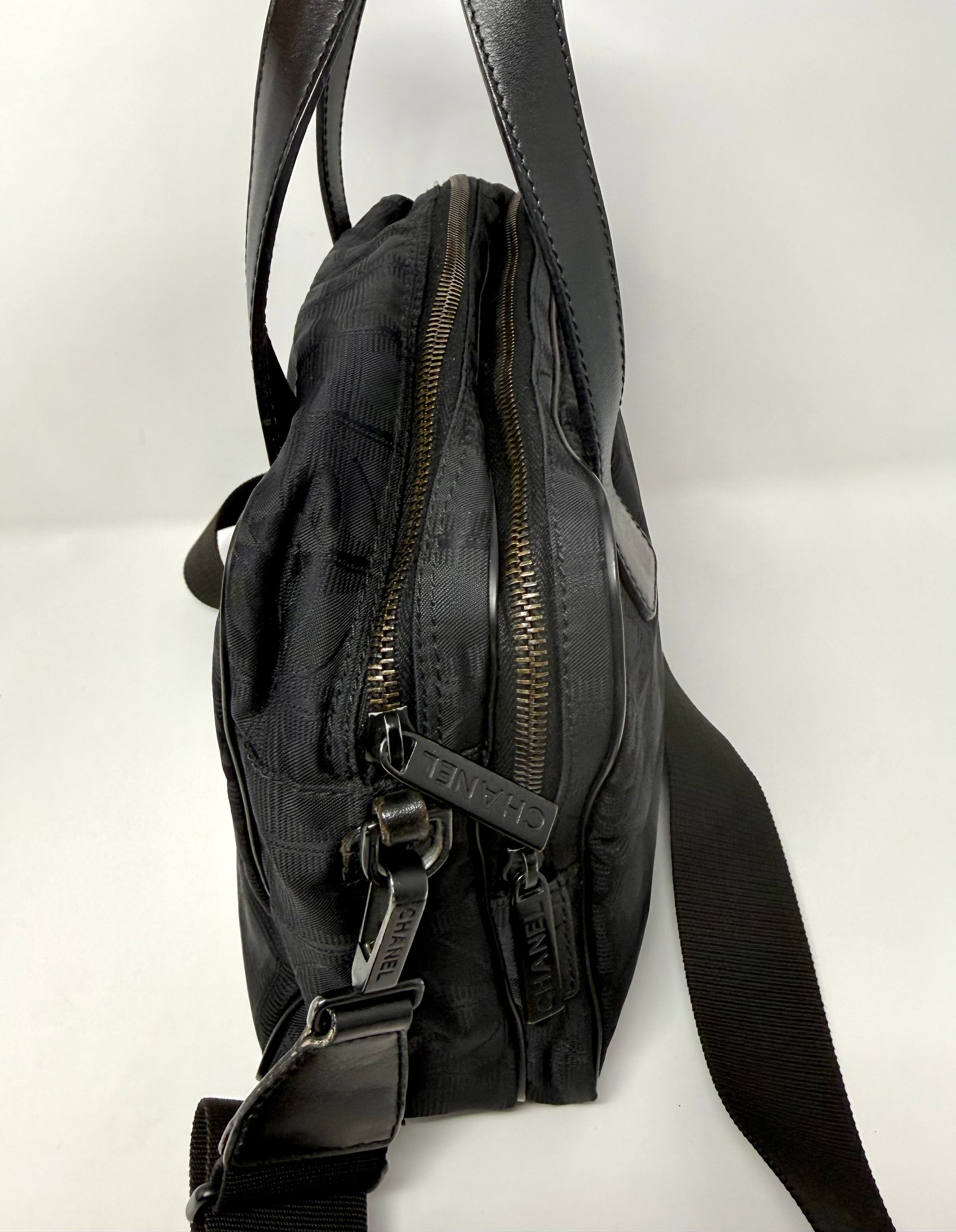 Chanel New Travel Line Nylon Bag in Black | Circa 2002–2003
