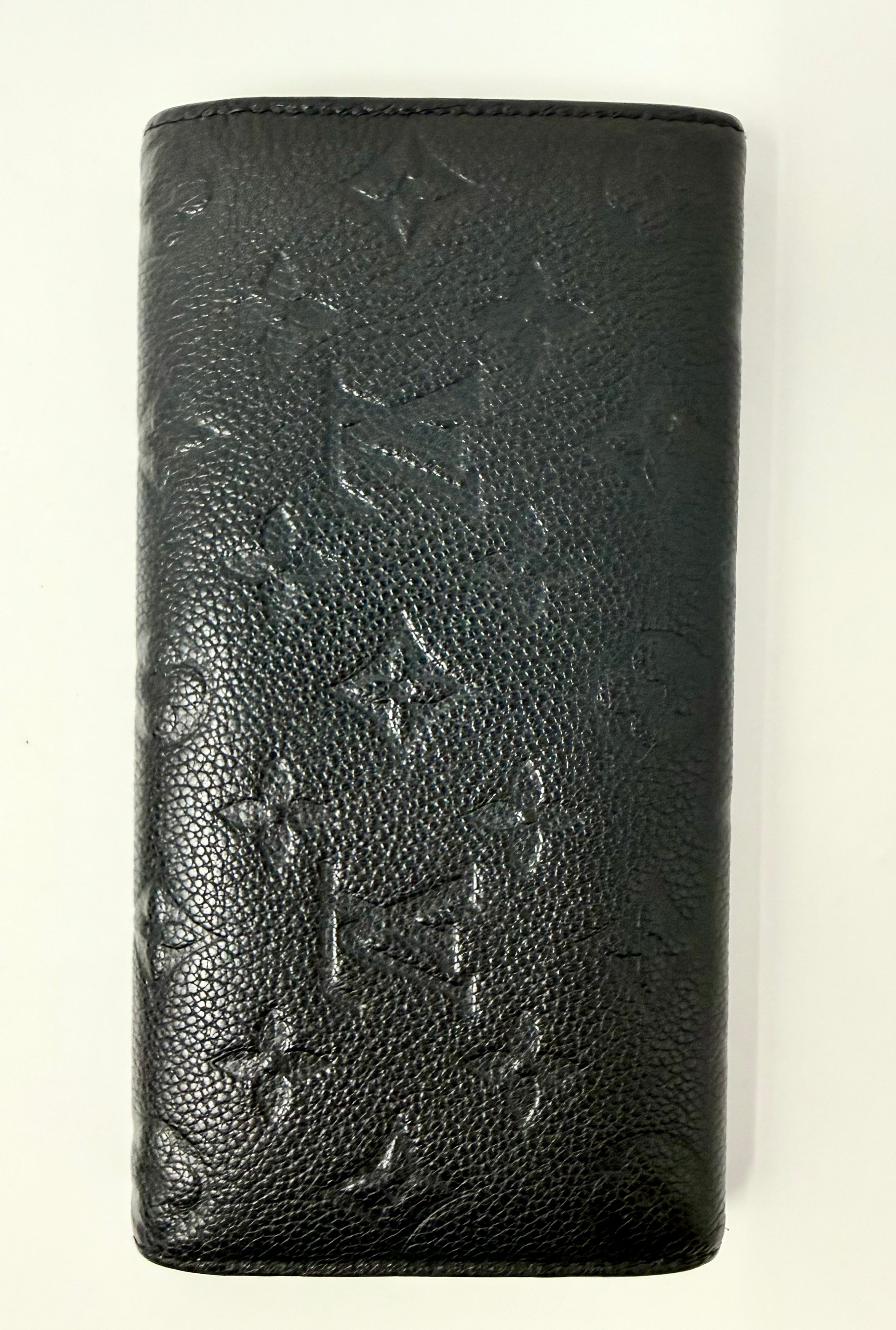 Louis Vuitton Monogram Empreinte Emilie Wallet – Black / Dune, CA4178 (2018)