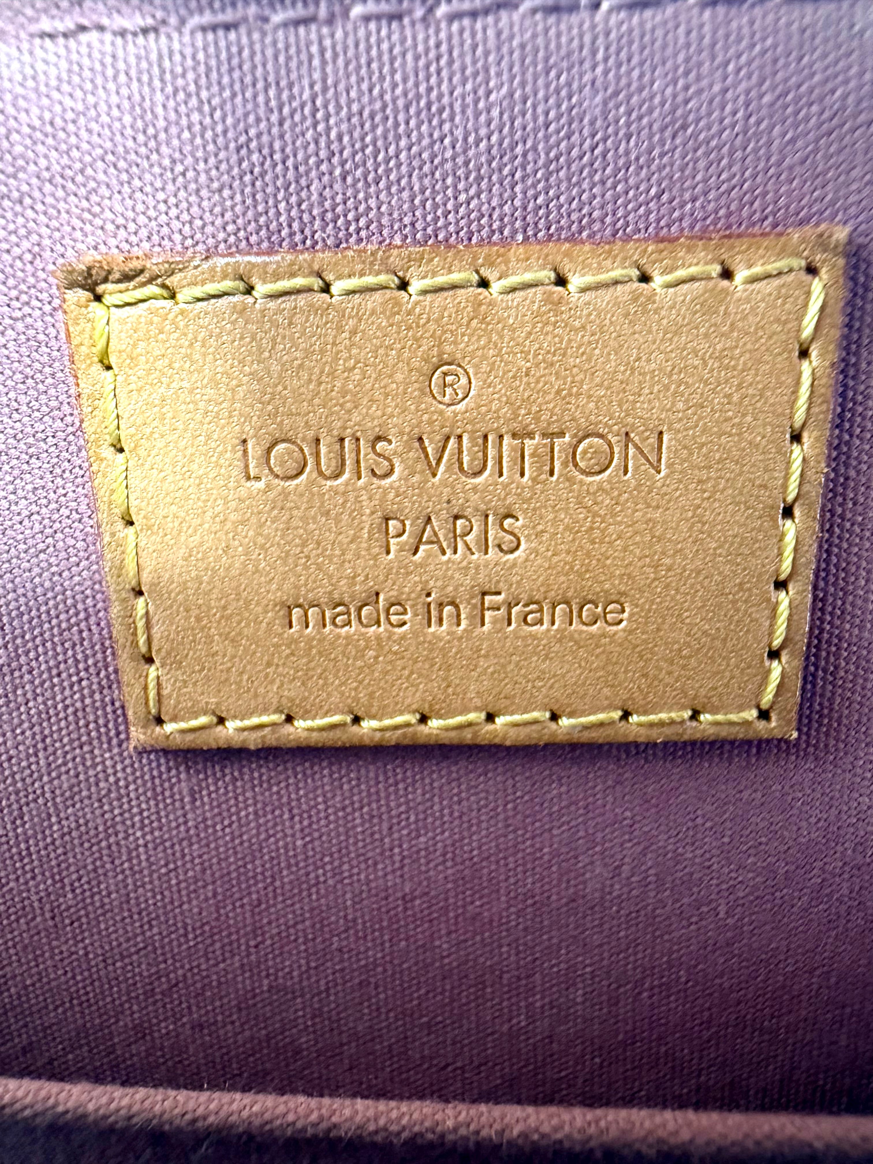 Louis Vuitton Alma BB Monogram Vernis Rose Velours Dusty Pink Bag (2012)