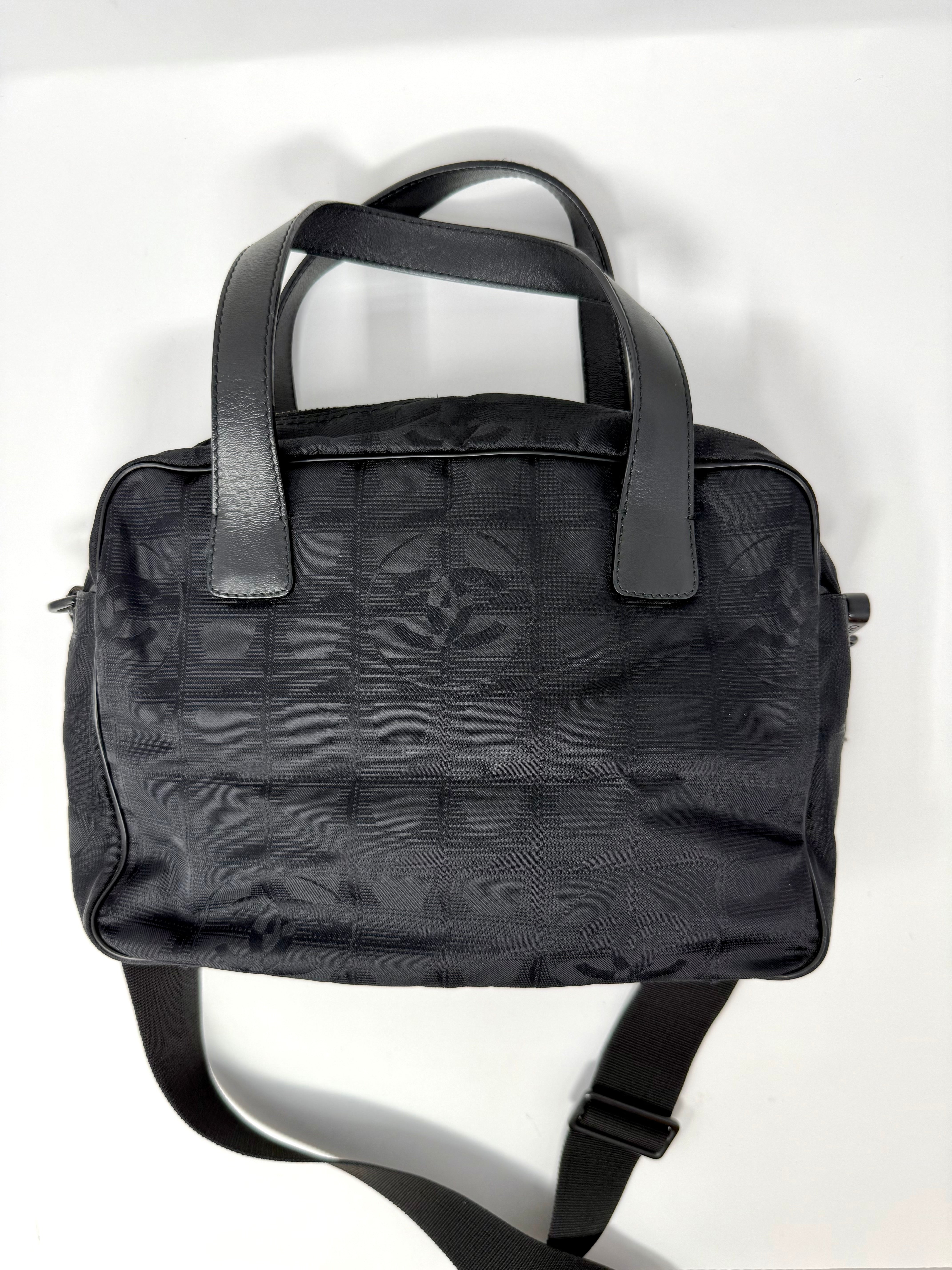 Chanel New Travel Line Nylon Bag in Black | Circa 2002–2003