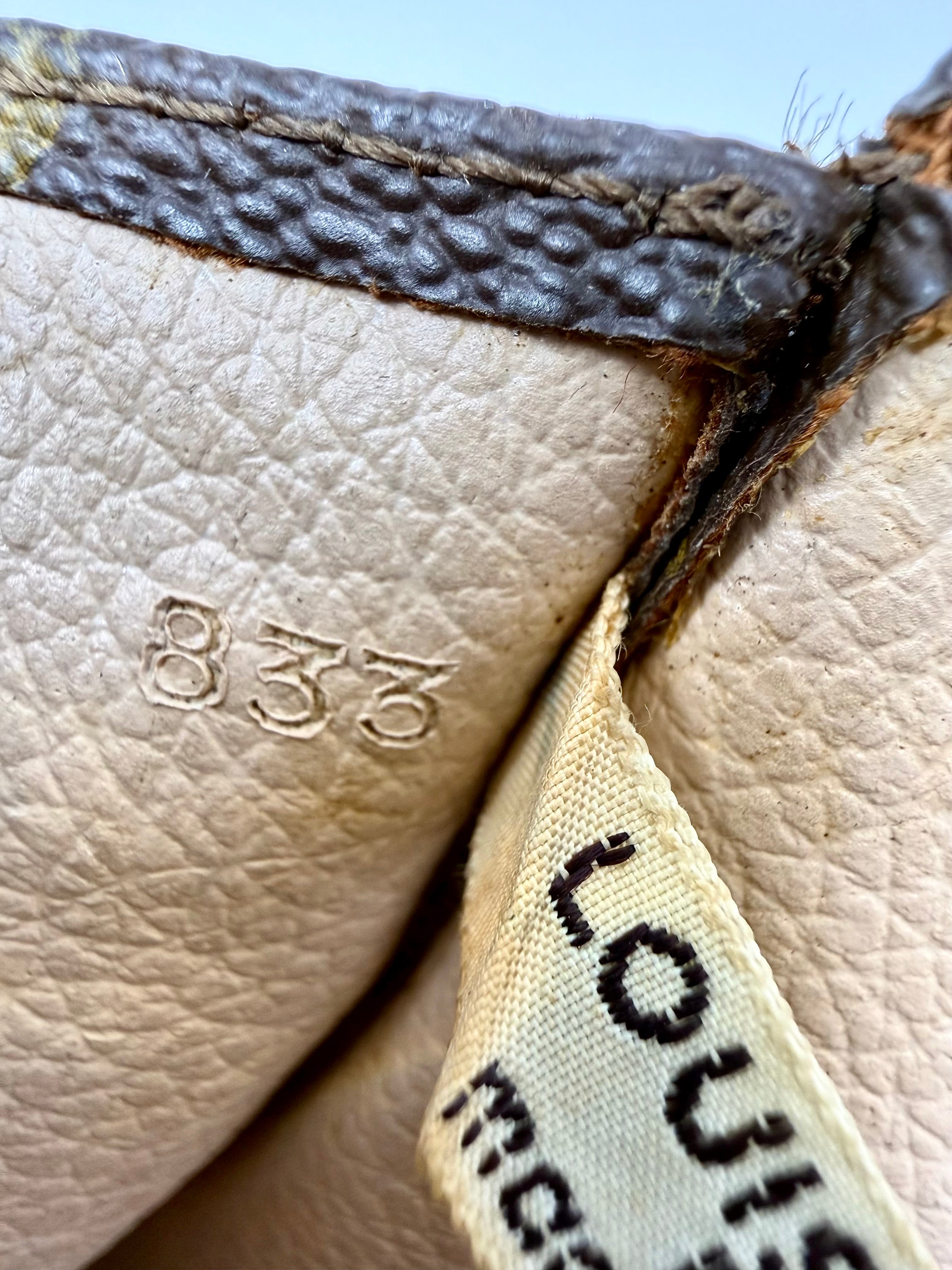 Vintage Louis Vuitton Monogram Toiletry Pouch Clutch – 833 (March 1983)