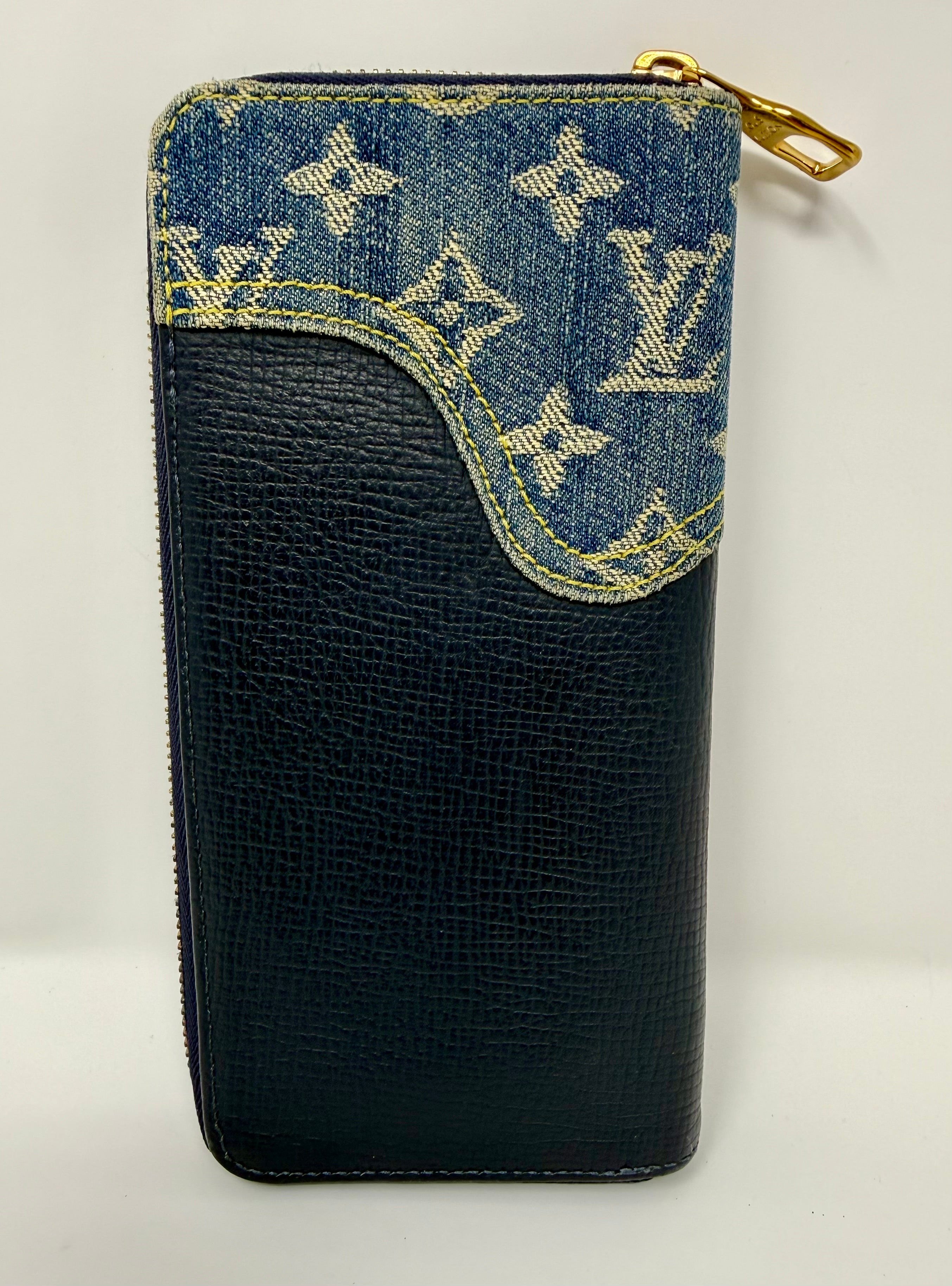 Louis Vuitton x NIGO Monogram Drip Zippy Wallet Vertical (Microchipped)
