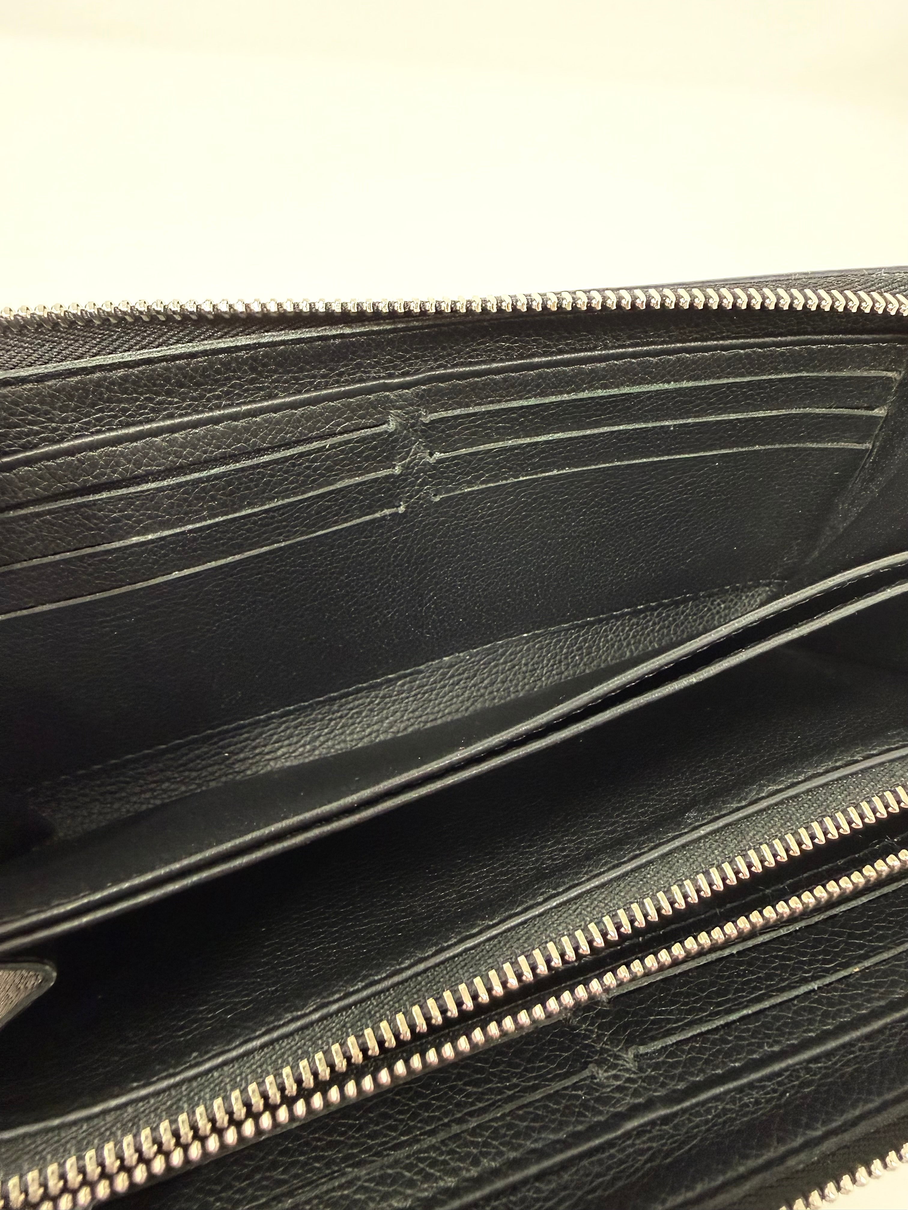 Louis Vuitton Lockme Zippy Wallet – Noir Black Calfskin, UB0129 (2019), Full Set