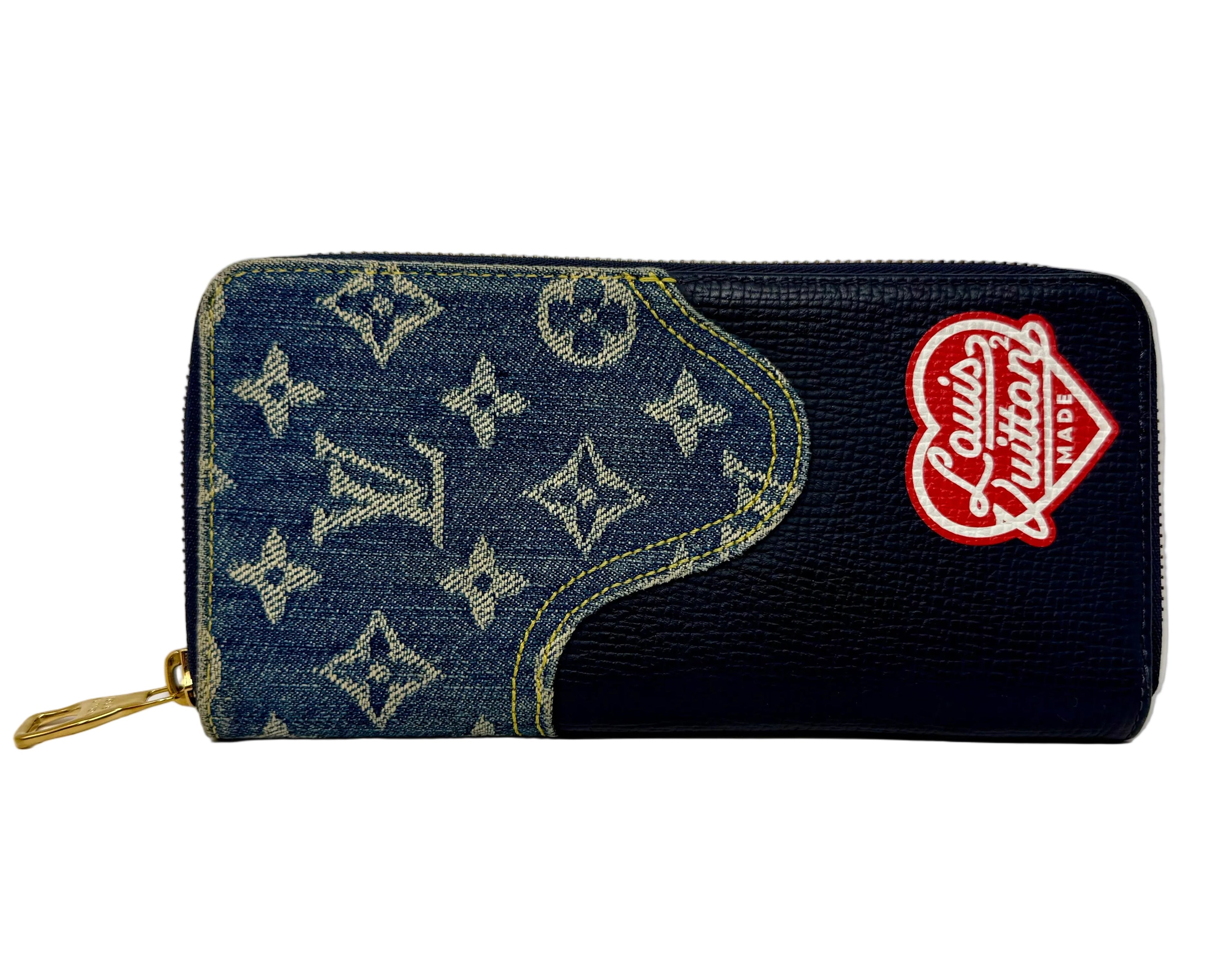 Louis Vuitton x NIGO Monogram Drip Zippy Wallet Vertical (Microchipped)