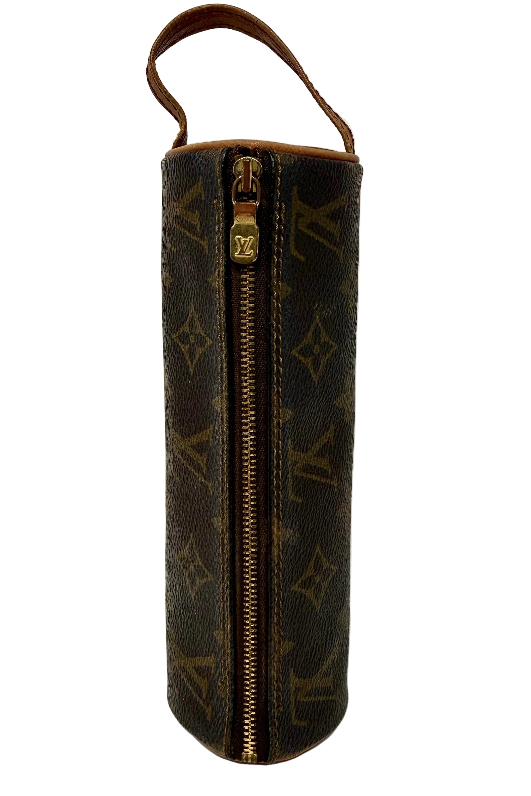 Louis Vuitton Vintage Monogram Trousse Ronde 20 Cosmetic Pouch – 1990 (RA0940)
