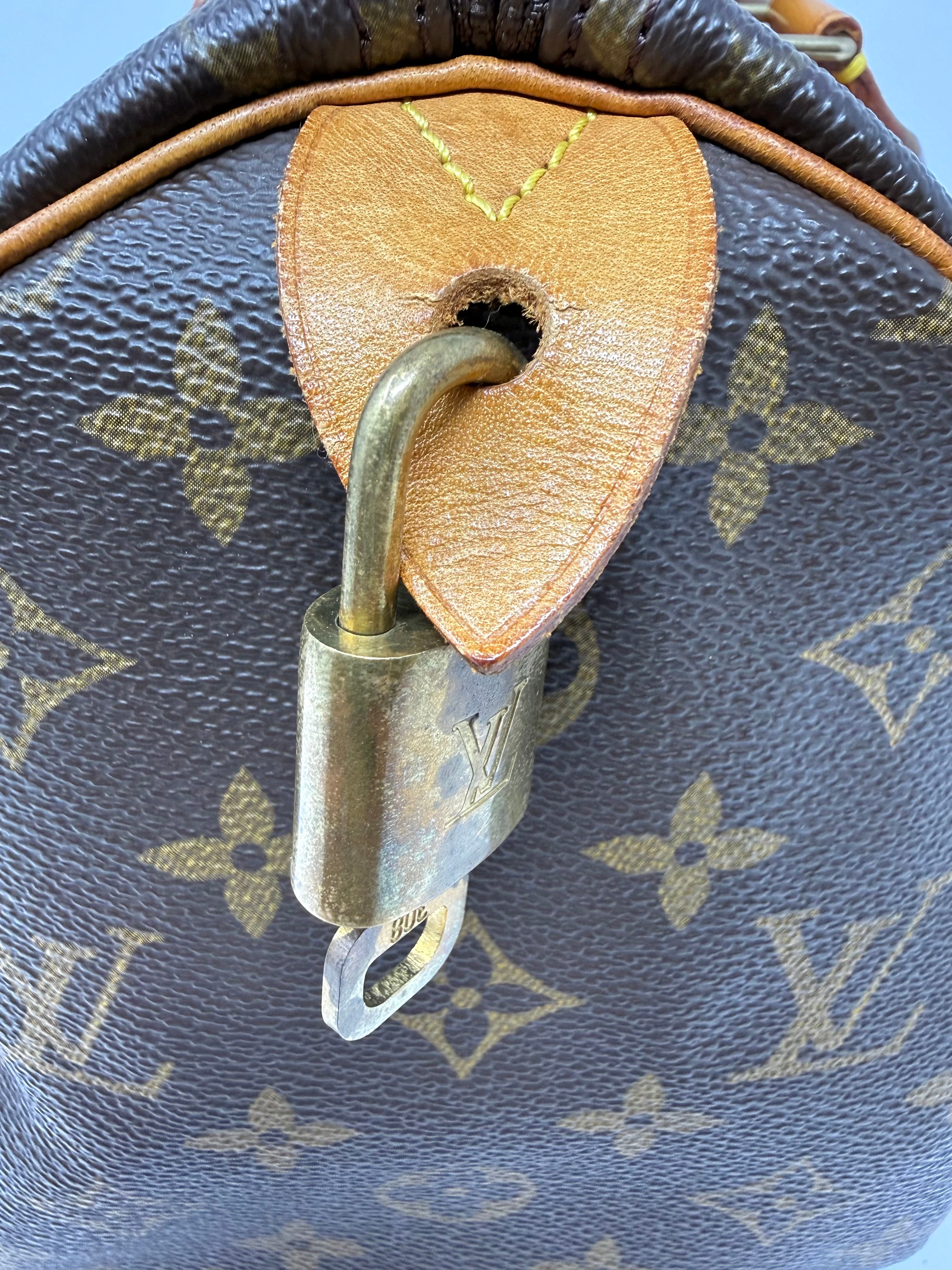 Louis Vuitton Speedy 25 Monogram Handbag| SD0918, Vintage 1998