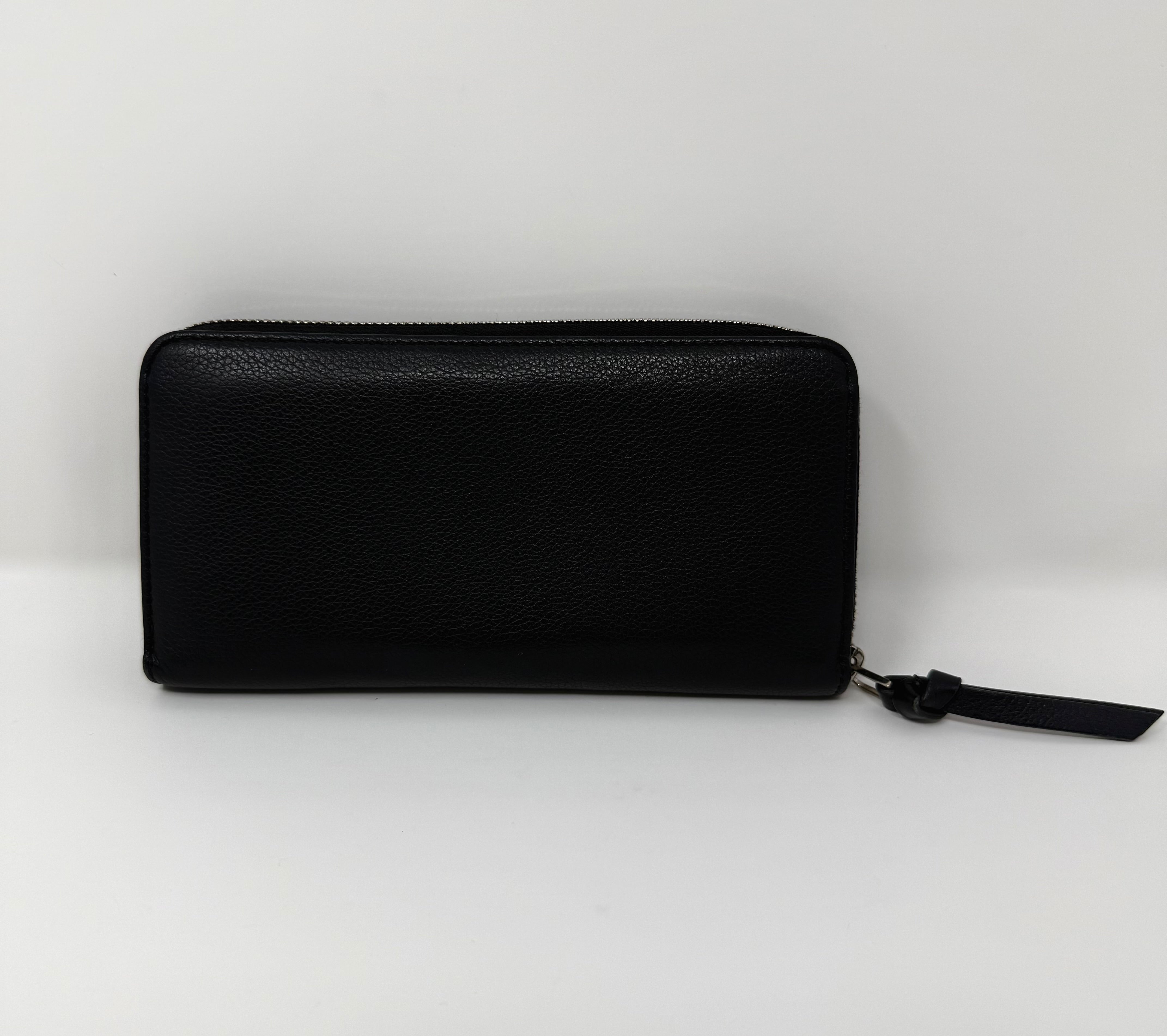 Louis Vuitton Lockme Zippy Wallet – Noir Black Calfskin, UB0129 (2019), Full Set