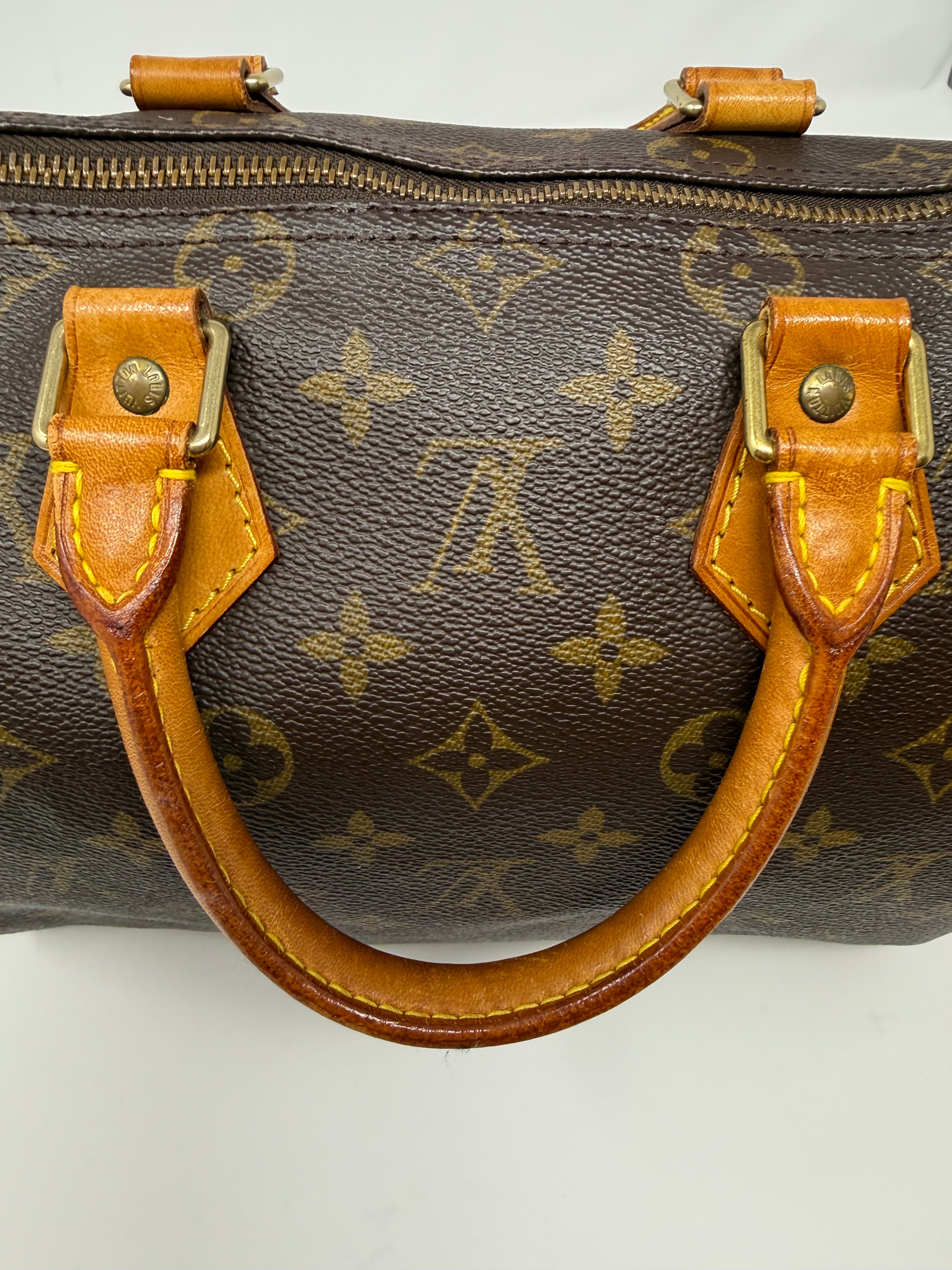 Louis Vuitton Speedy 25 Monogram Handbag| SD0918, Vintage 1998