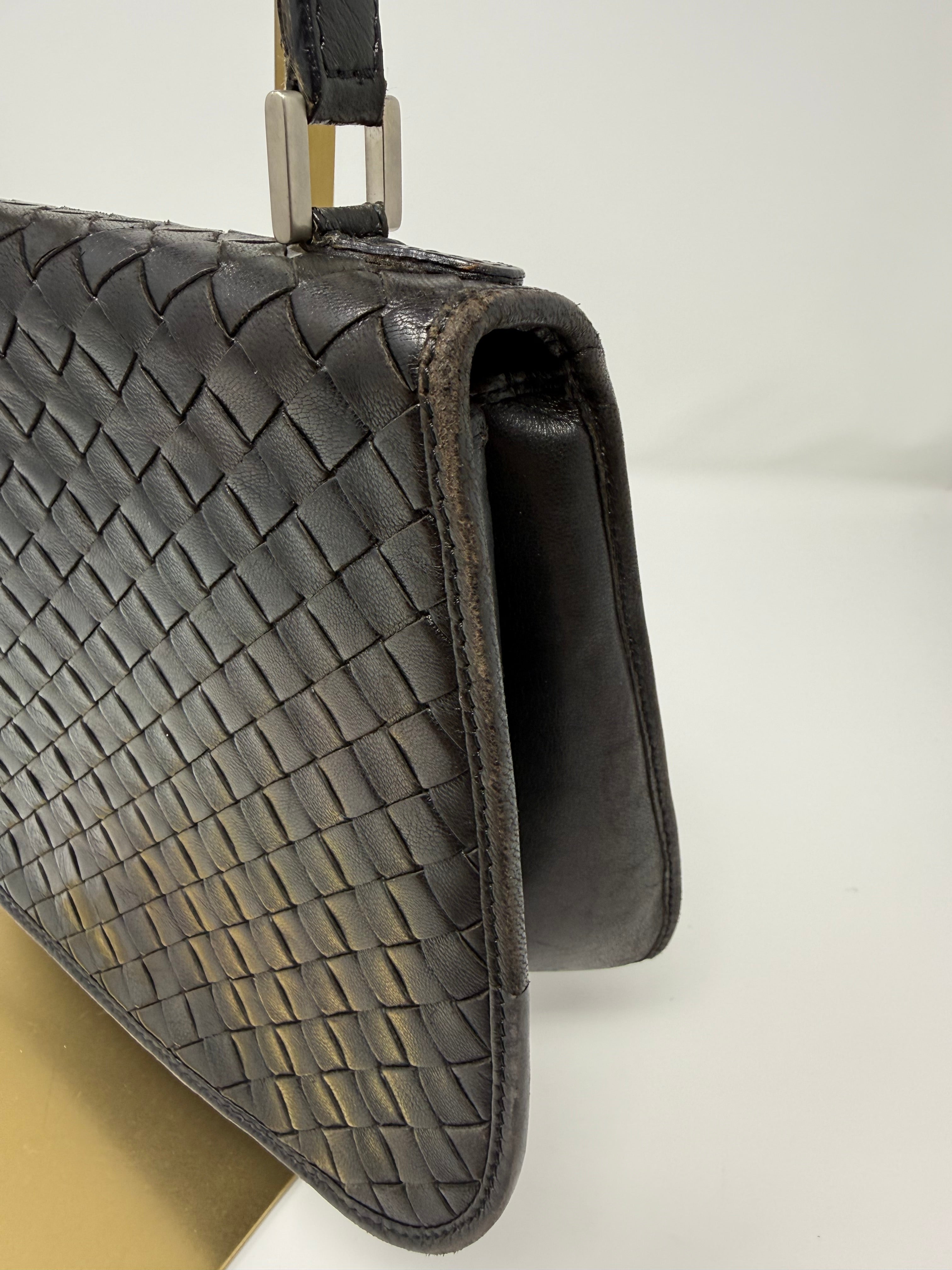 BOTTEGA VENETA - Small Intrecciato Nappa Shoulder Bag