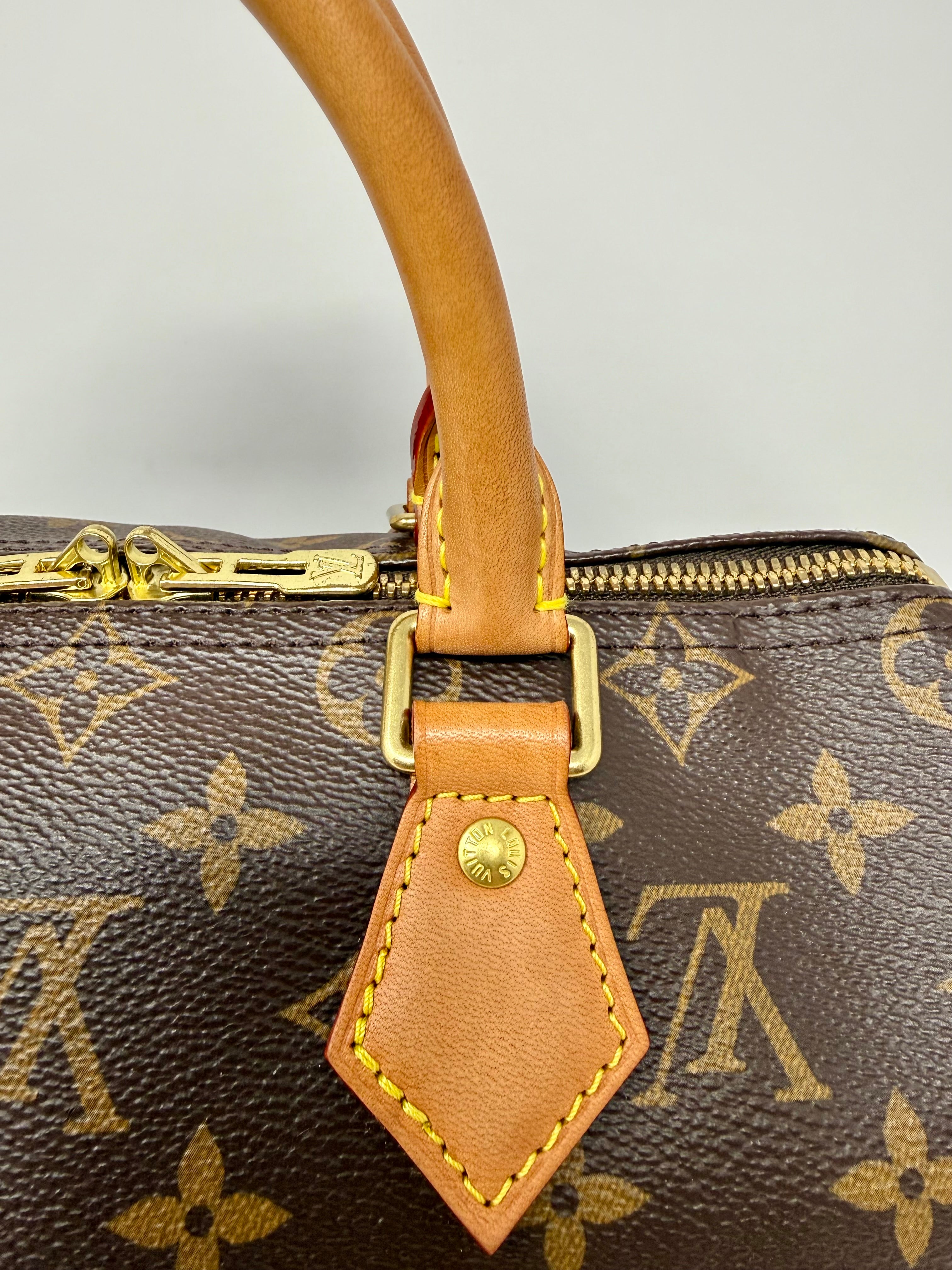 Louis Vuitton Speedy 25 Bandoulière – Monogram Canvas, Modern Version, Post 2021 (Microchipped)