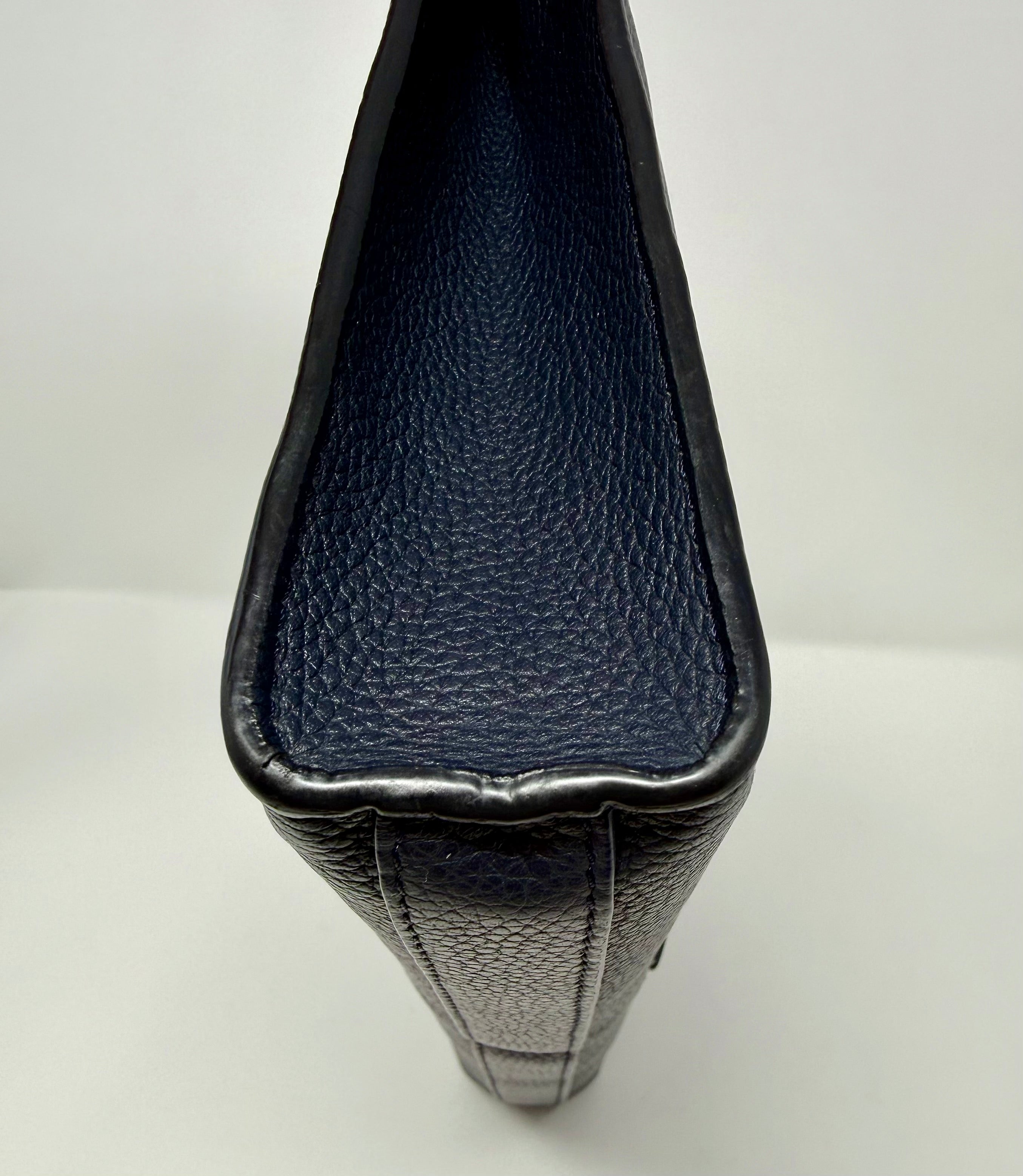 Dior Homme 2018 Grained Calfskin Atelier Clutch / Pouch