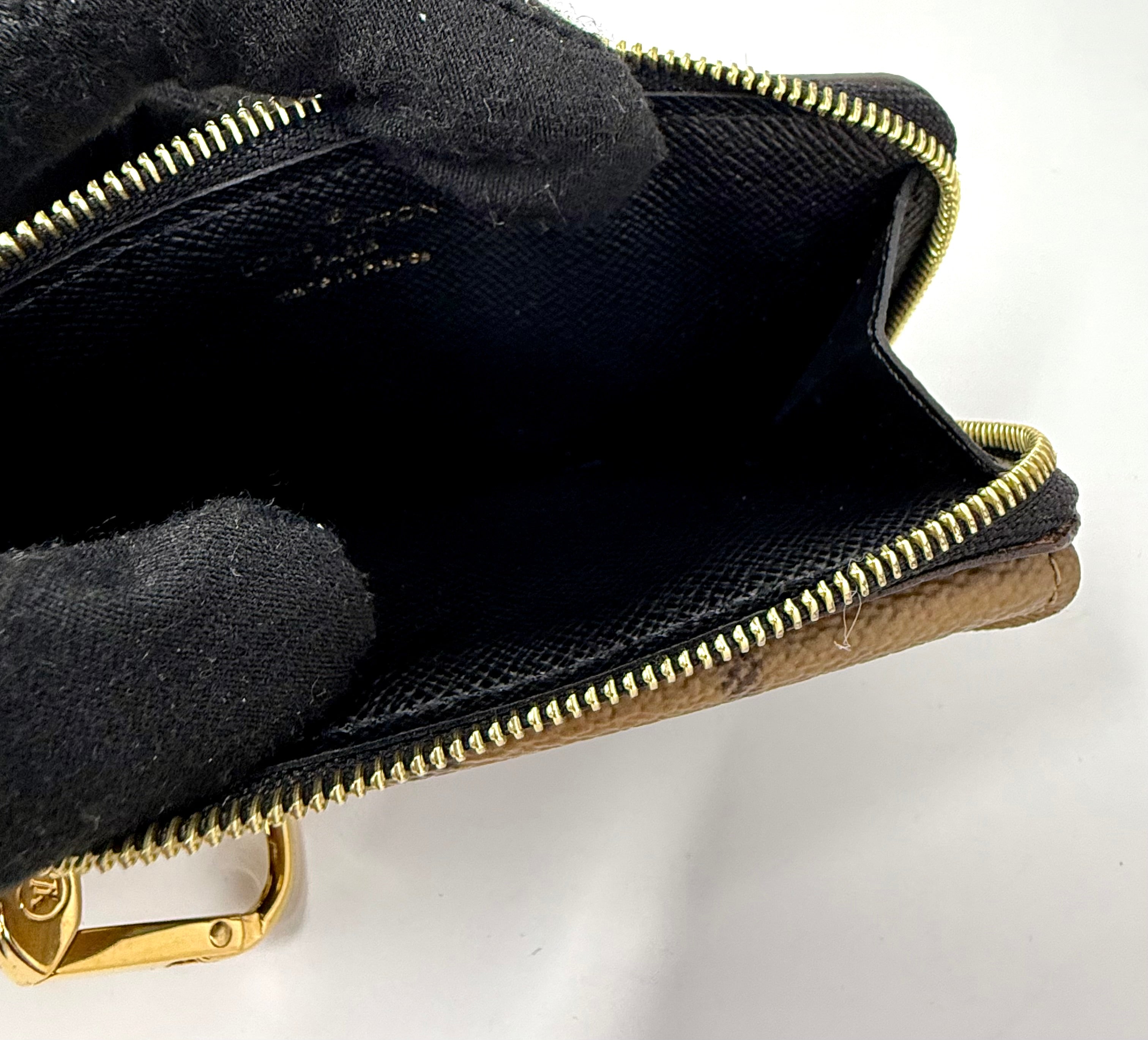 Louis Vuitton Reverse Monogram Recto Verso Card Holder (M81303)- microchipped