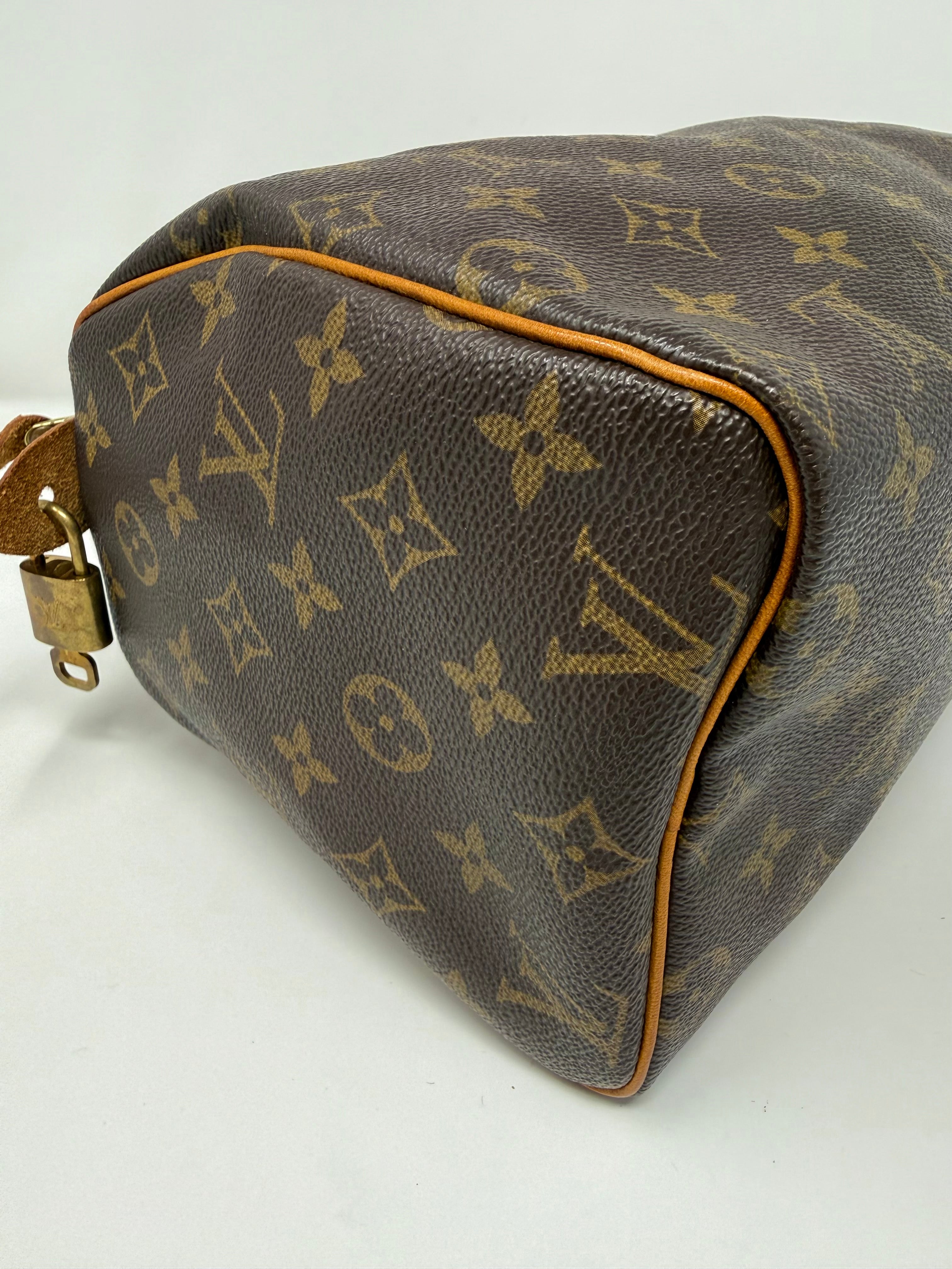 Louis Vuitton Speedy 25 Monogram Handbag| SD0918, Vintage 1998