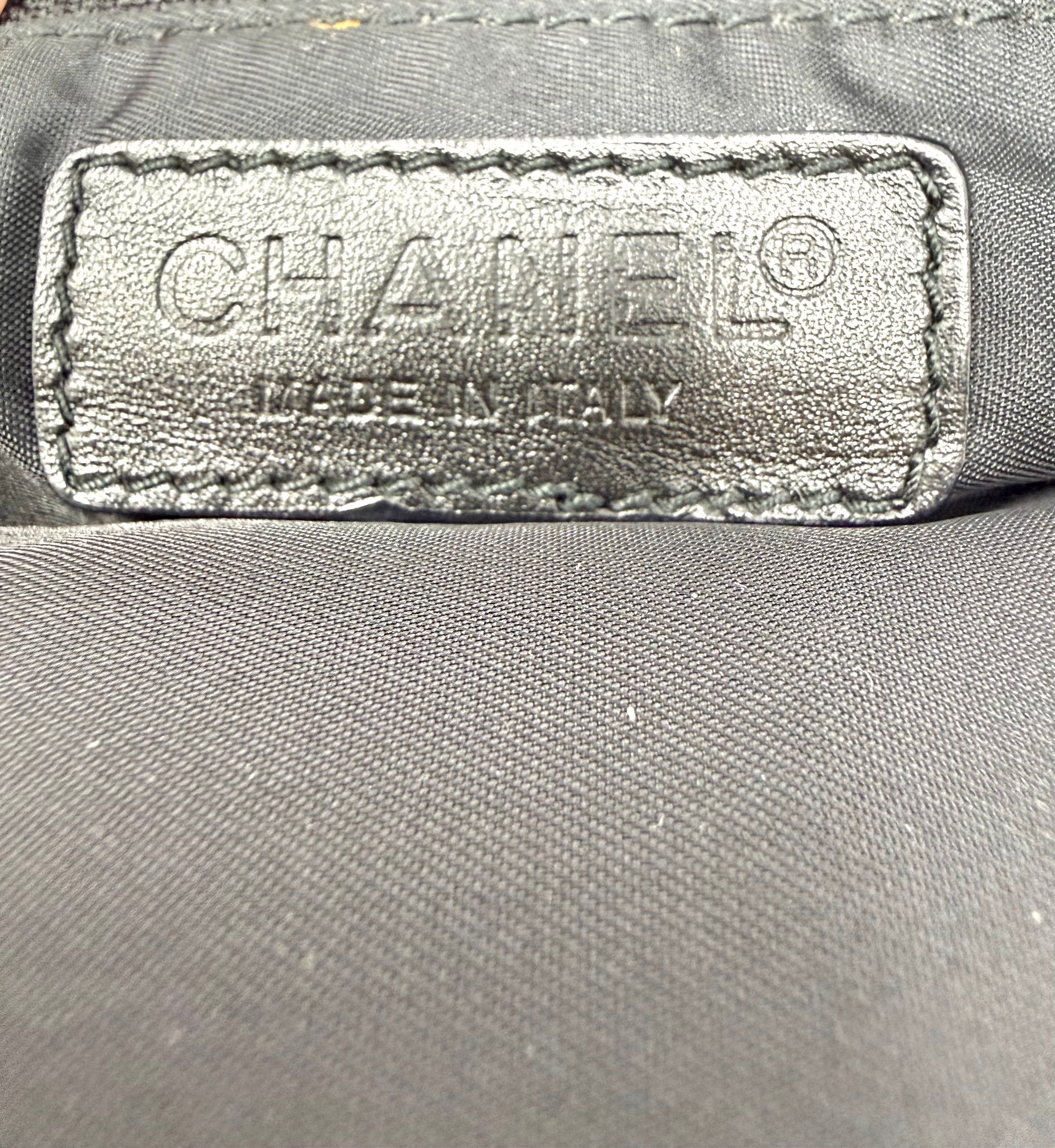 Chanel New Travel Line Nylon Bag in Black | Circa 2002–2003
