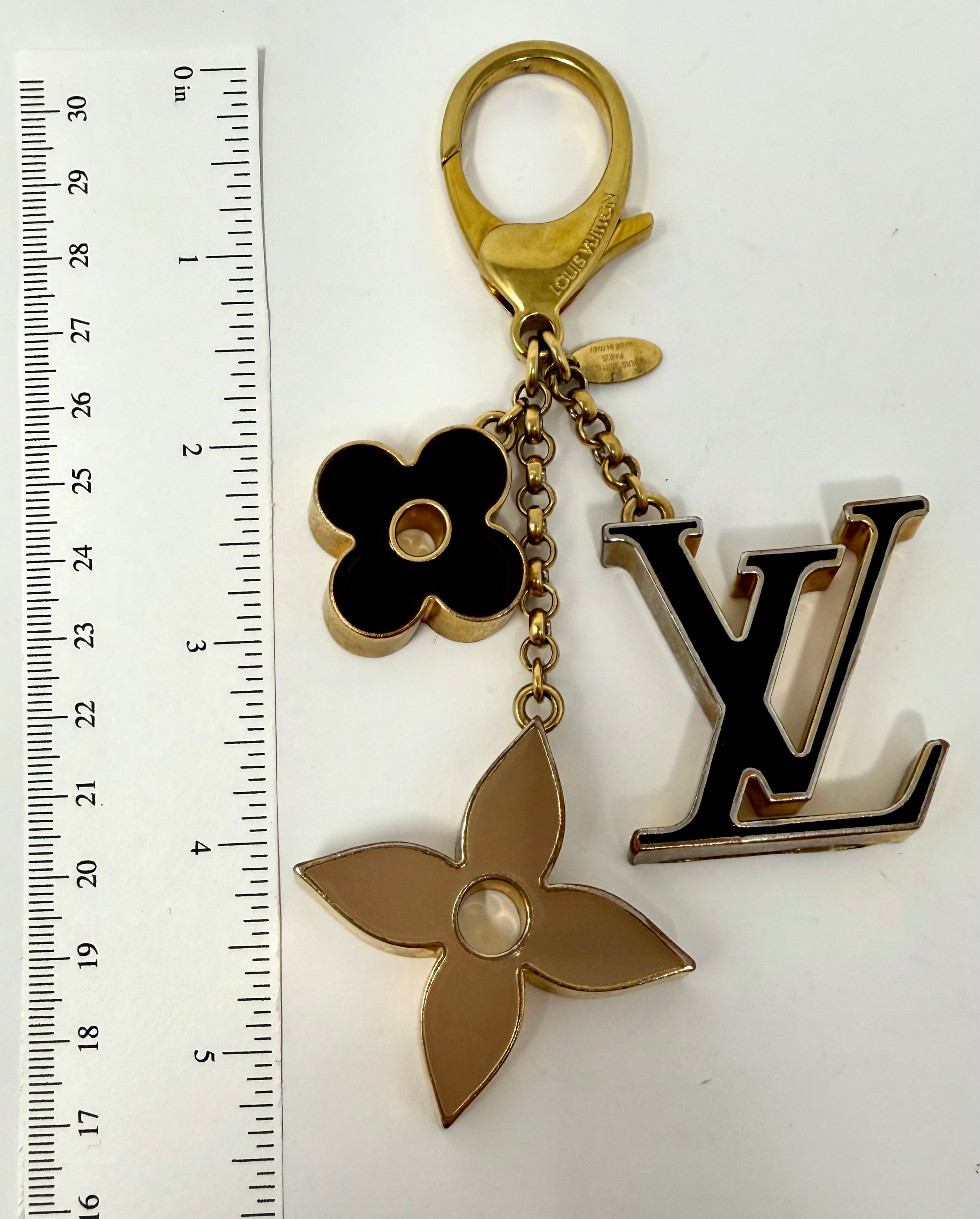 Louis Vuitton Fleur de Monogram Bag Charm & Key Holder – M67119