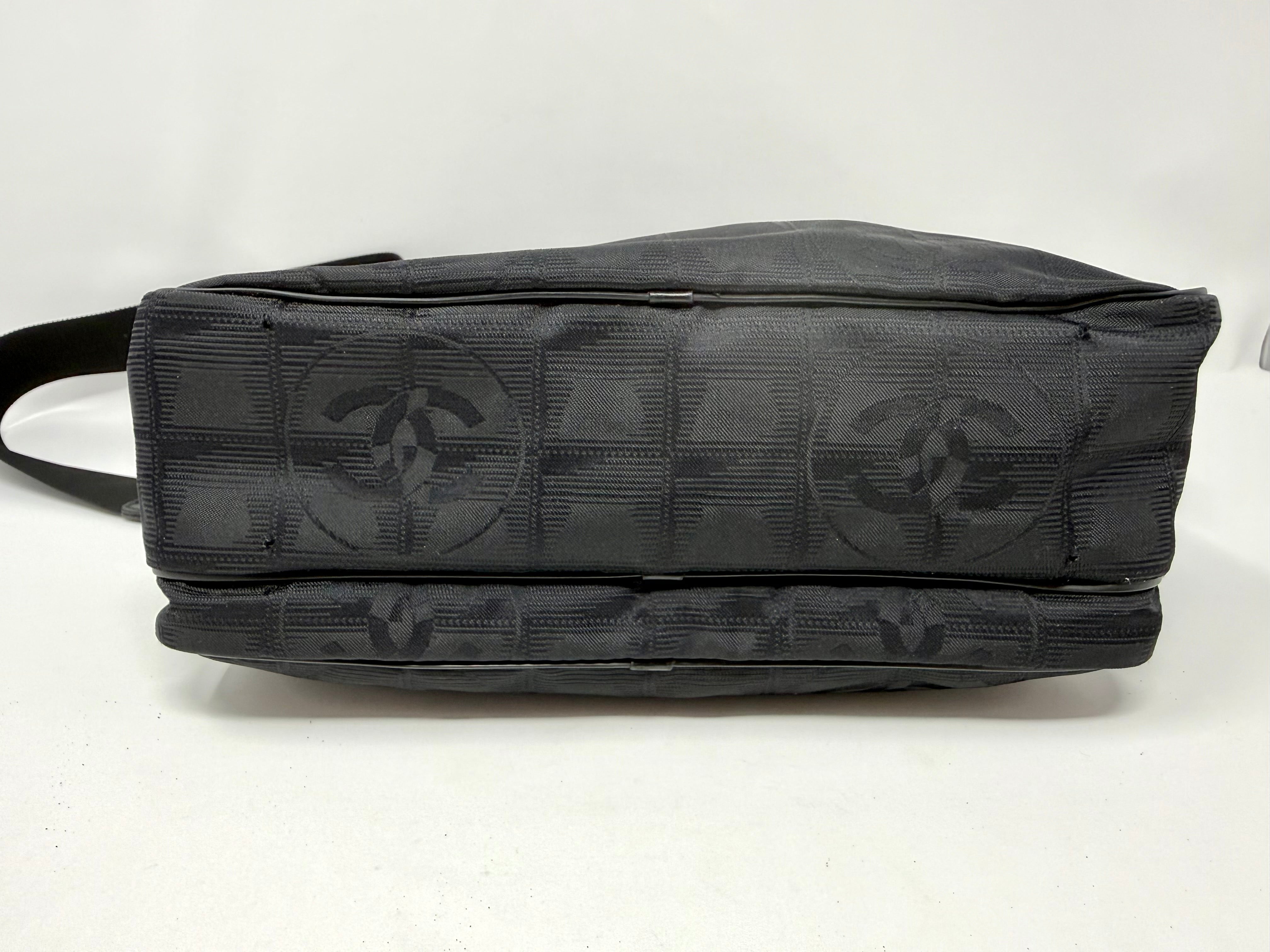 Chanel New Travel Line Nylon Bag in Black | Circa 2002–2003