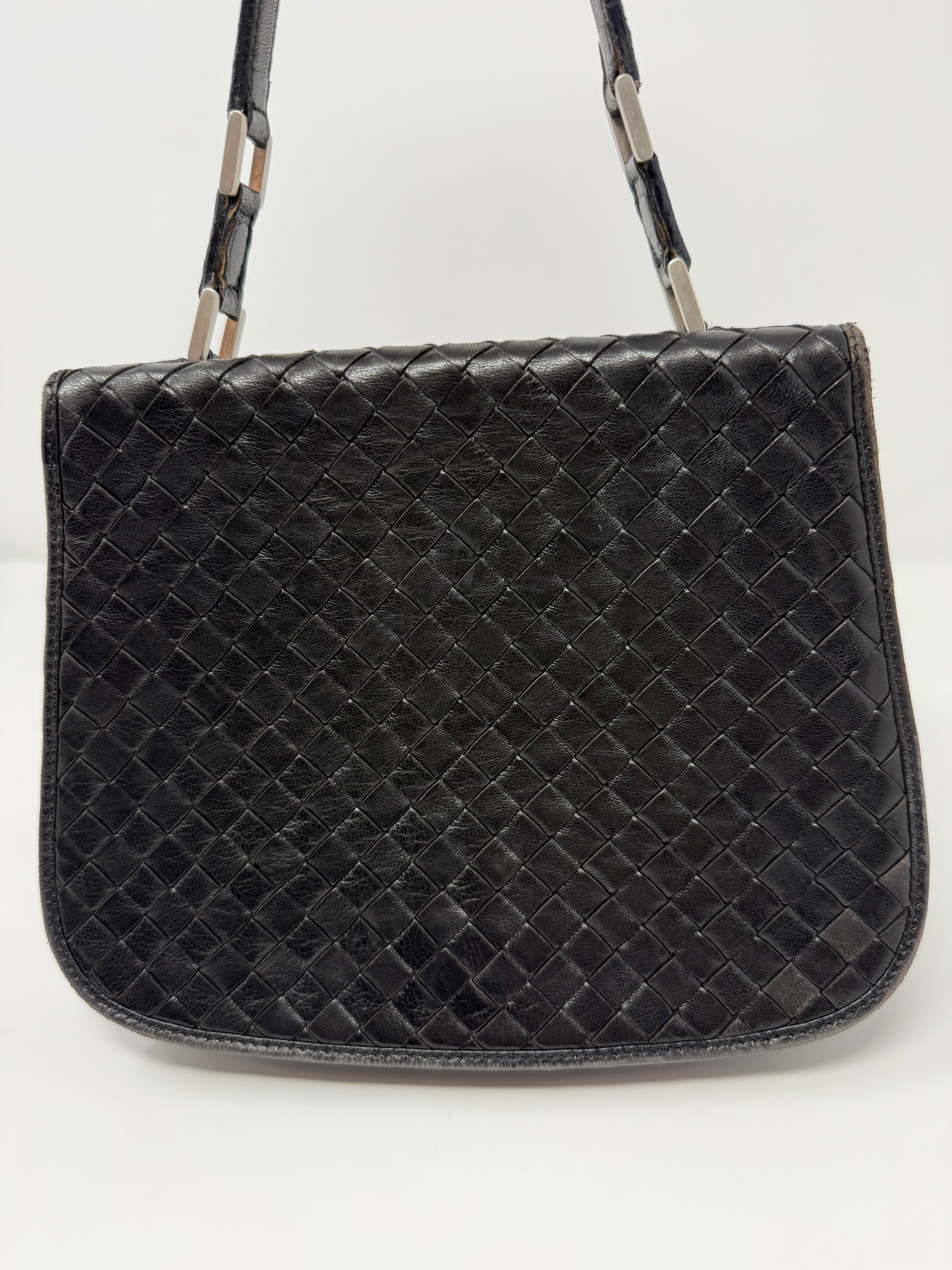 BOTTEGA VENETA - Small Intrecciato Nappa Shoulder Bag