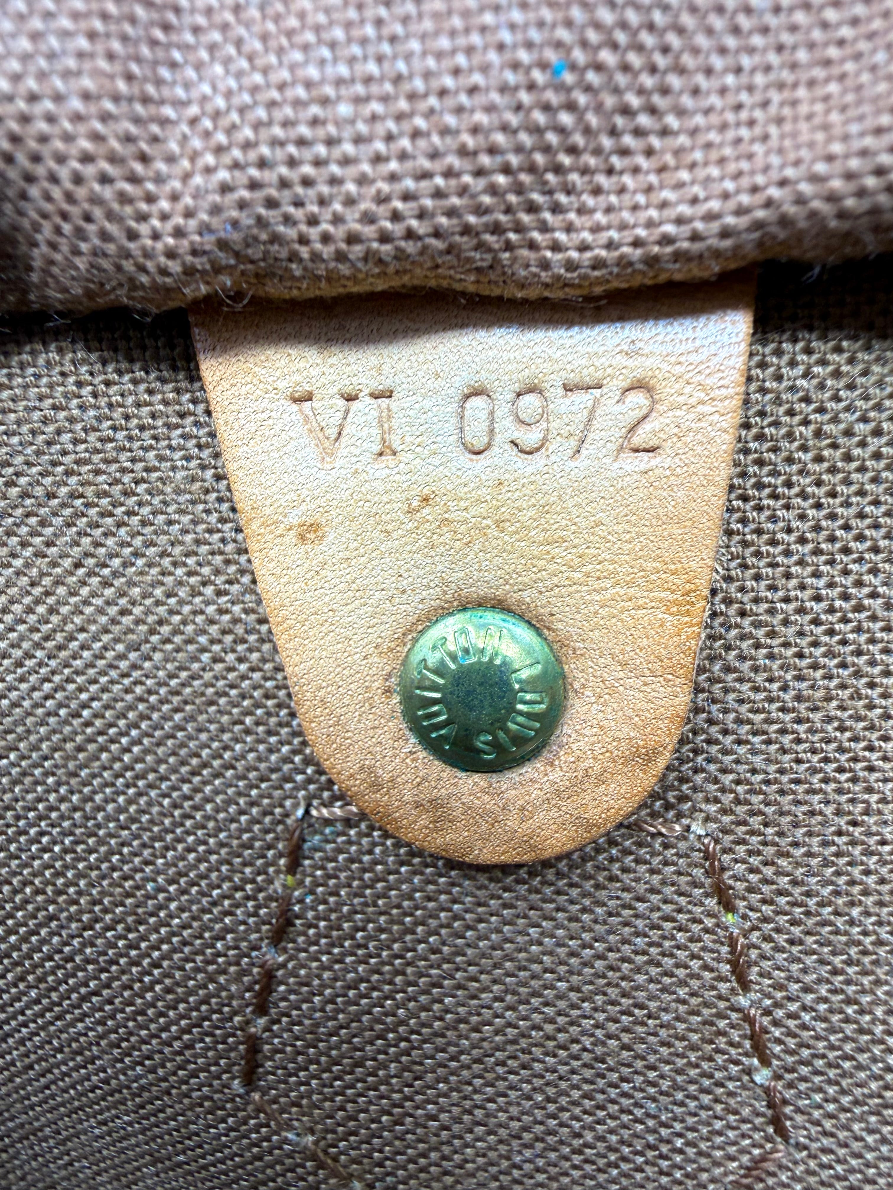 Louis Vuitton Speedy 35 Monogram – Vintage 1992 – VI0972