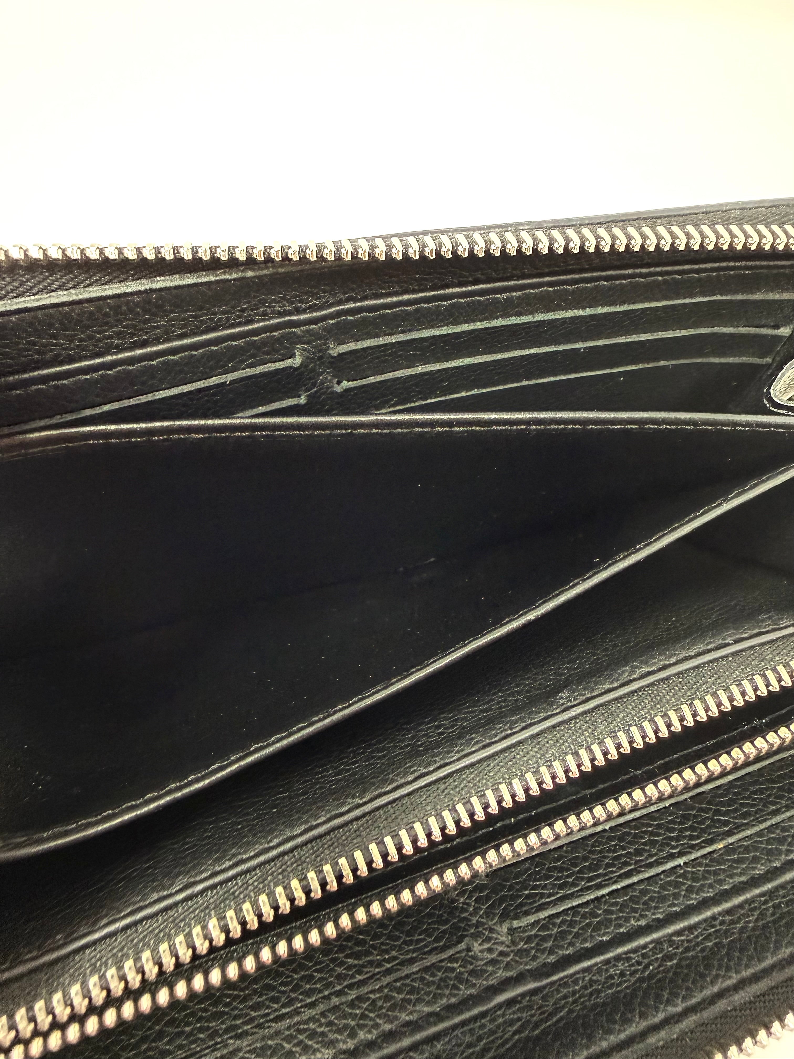 Louis Vuitton Lockme Zippy Wallet – Noir Black Calfskin, UB0129 (2019), Full Set