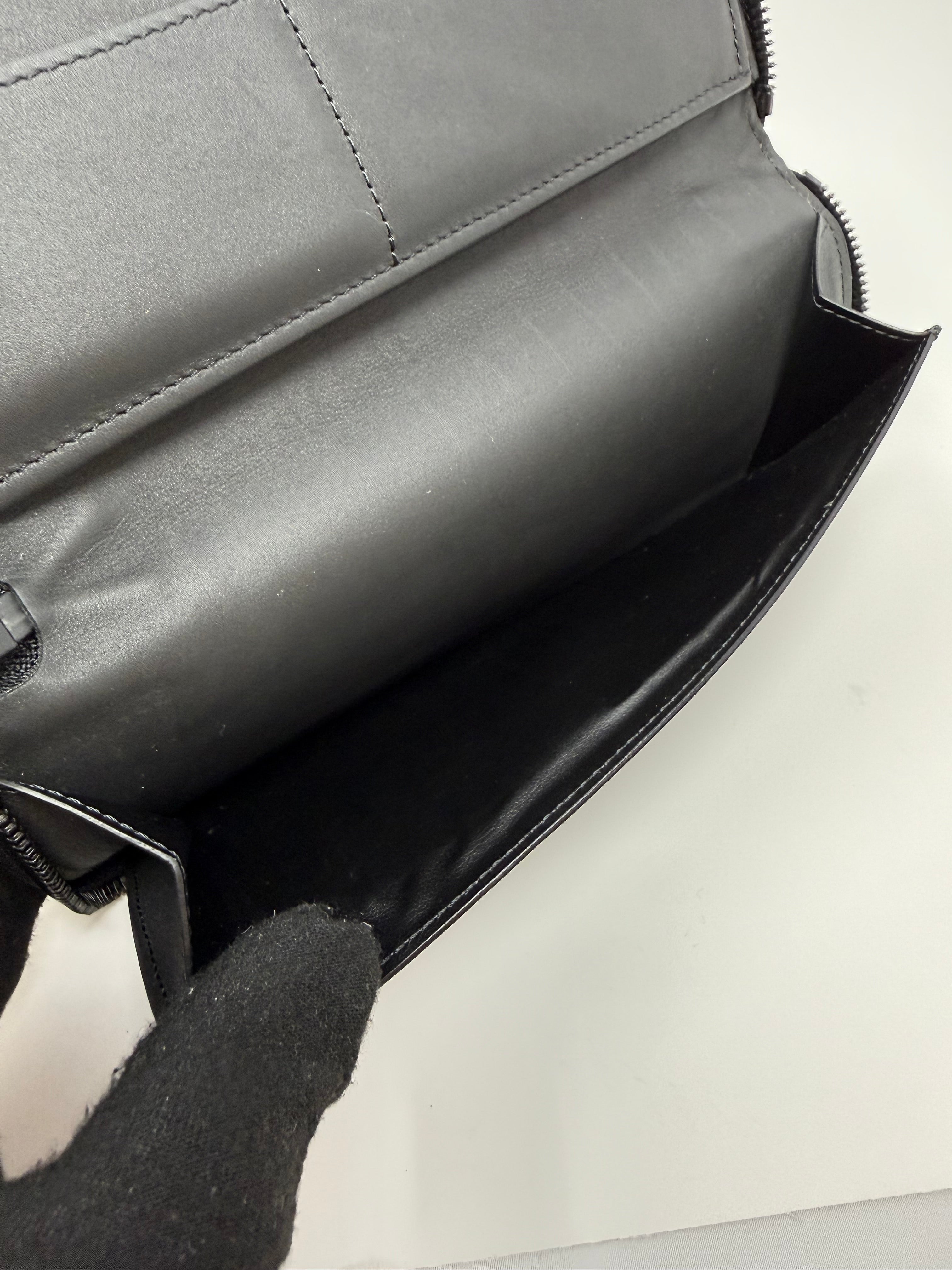 Louis Vuitton Aerogram Zippy Wallet Vertical – Black Leather | Full Set