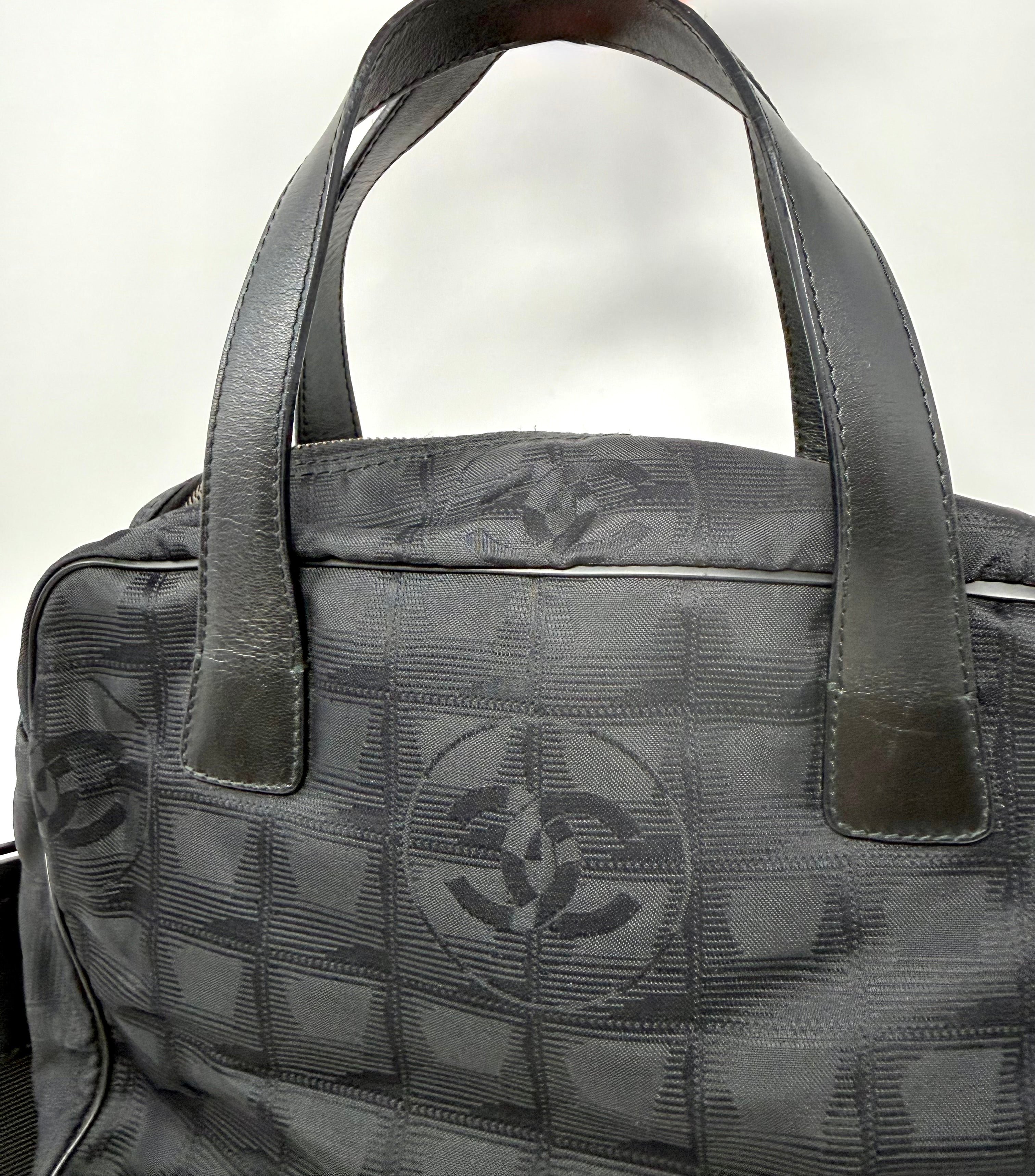 Chanel New Travel Line Nylon Bag in Black | Circa 2002–2003