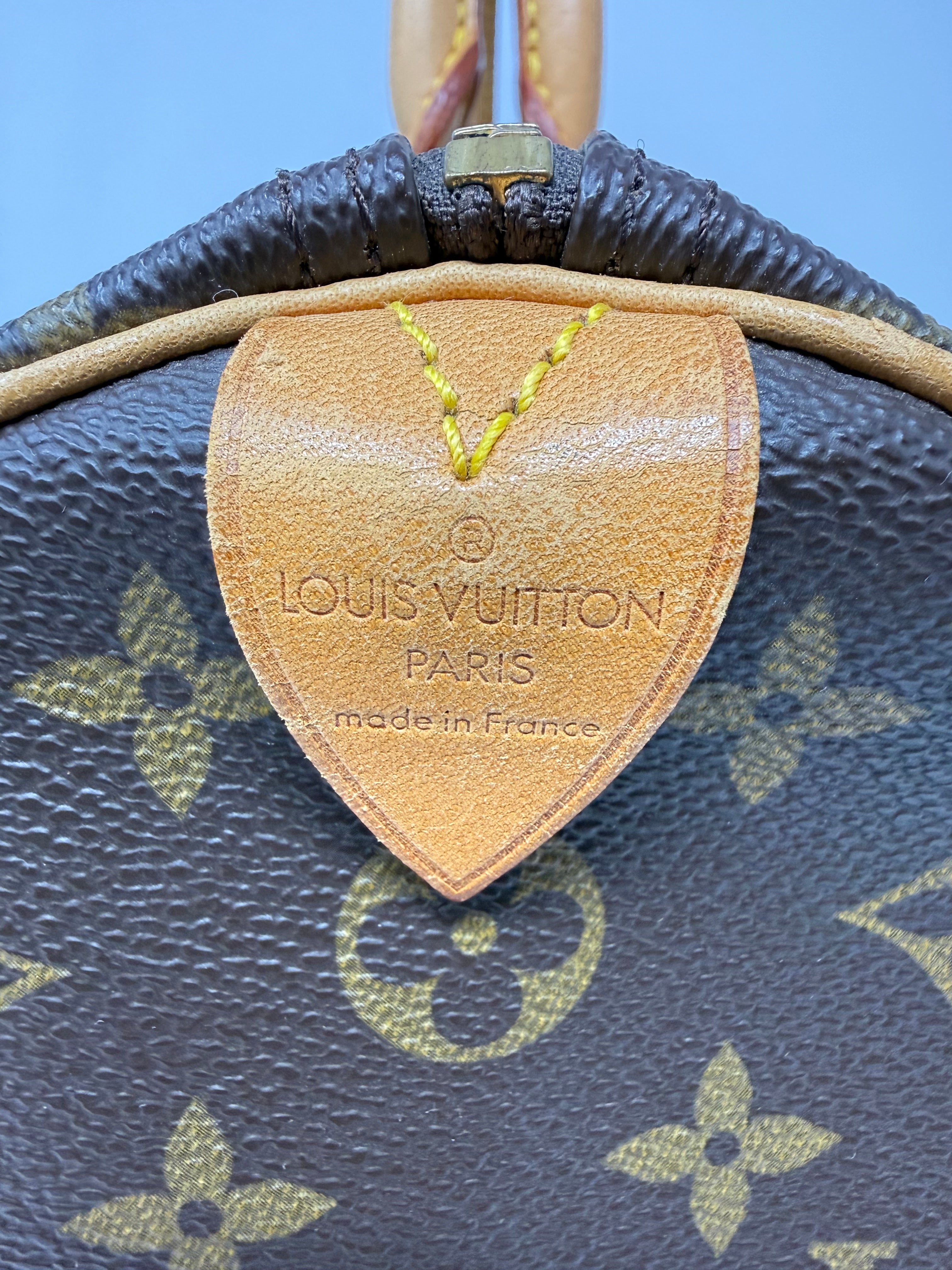 Louis Vuitton Speedy 35 Monogram – Vintage 1992 – VI0972