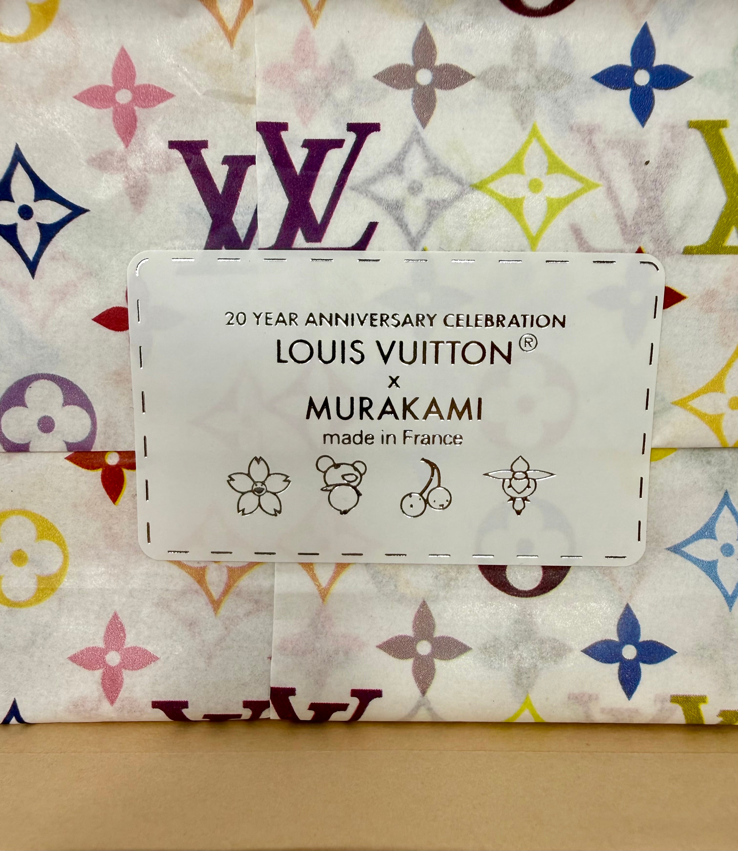 Louis Vuitton x Takashi Murakami Monogram Multicolor BB Bandeau – Limited Edition (Full Set, Like New)