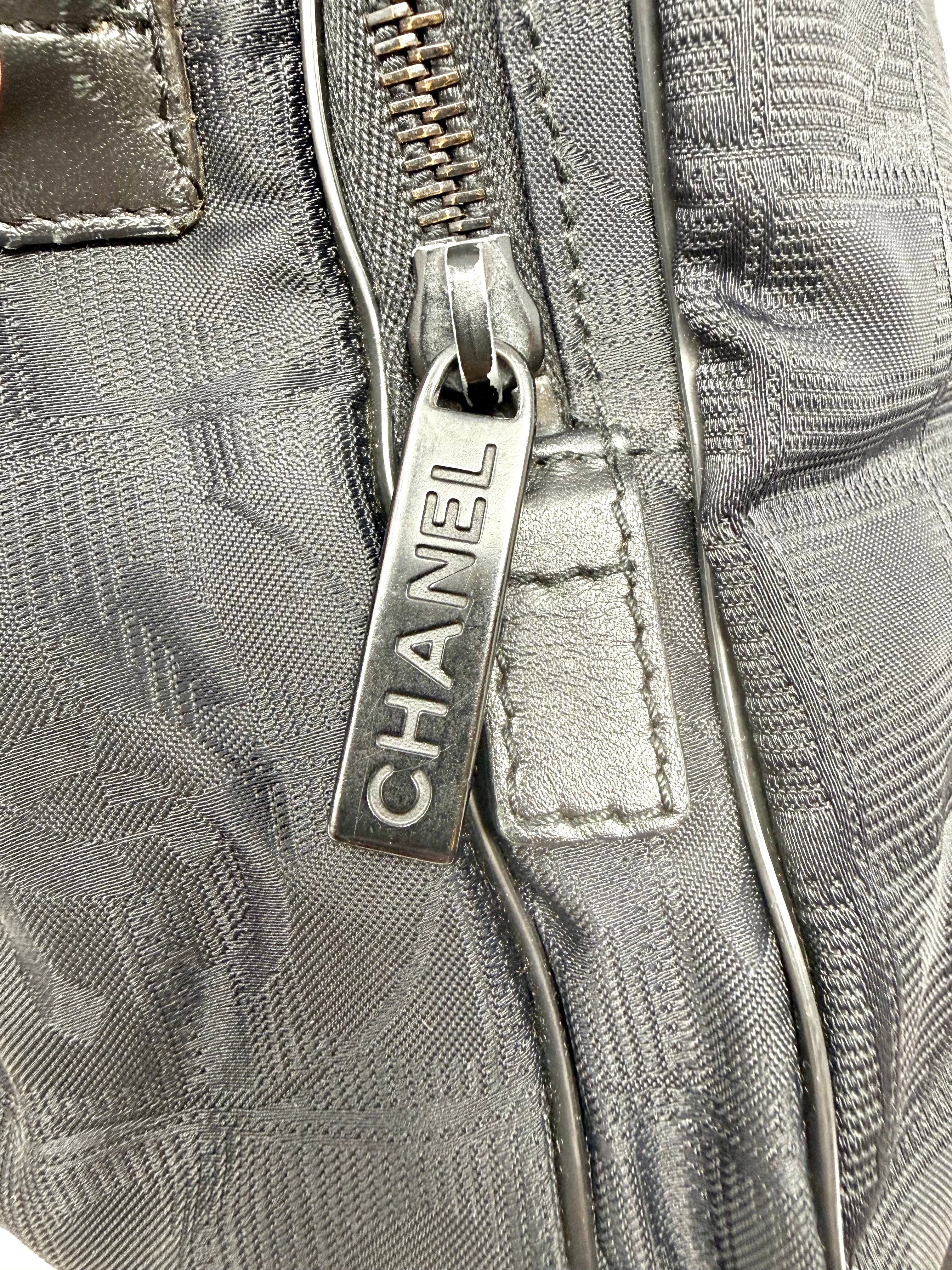 Chanel New Travel Line Nylon Bag in Black | Circa 2002–2003