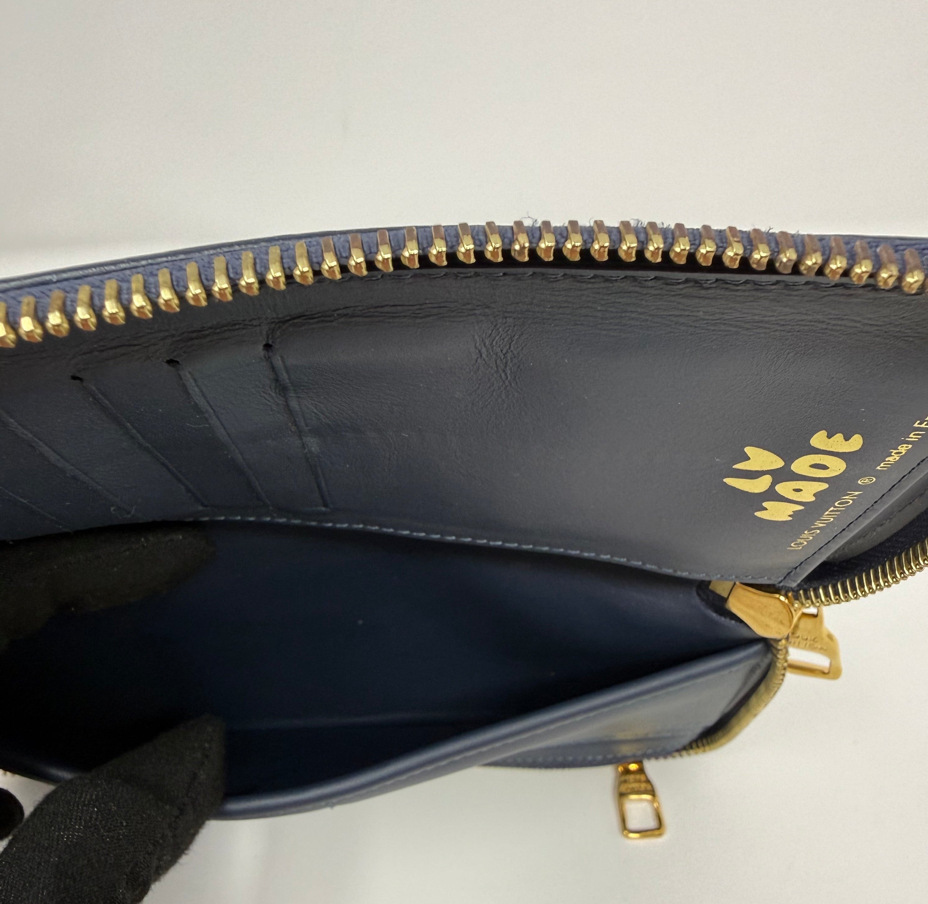 Louis Vuitton x NIGO Monogram Drip Zippy Wallet Vertical (Microchipped)