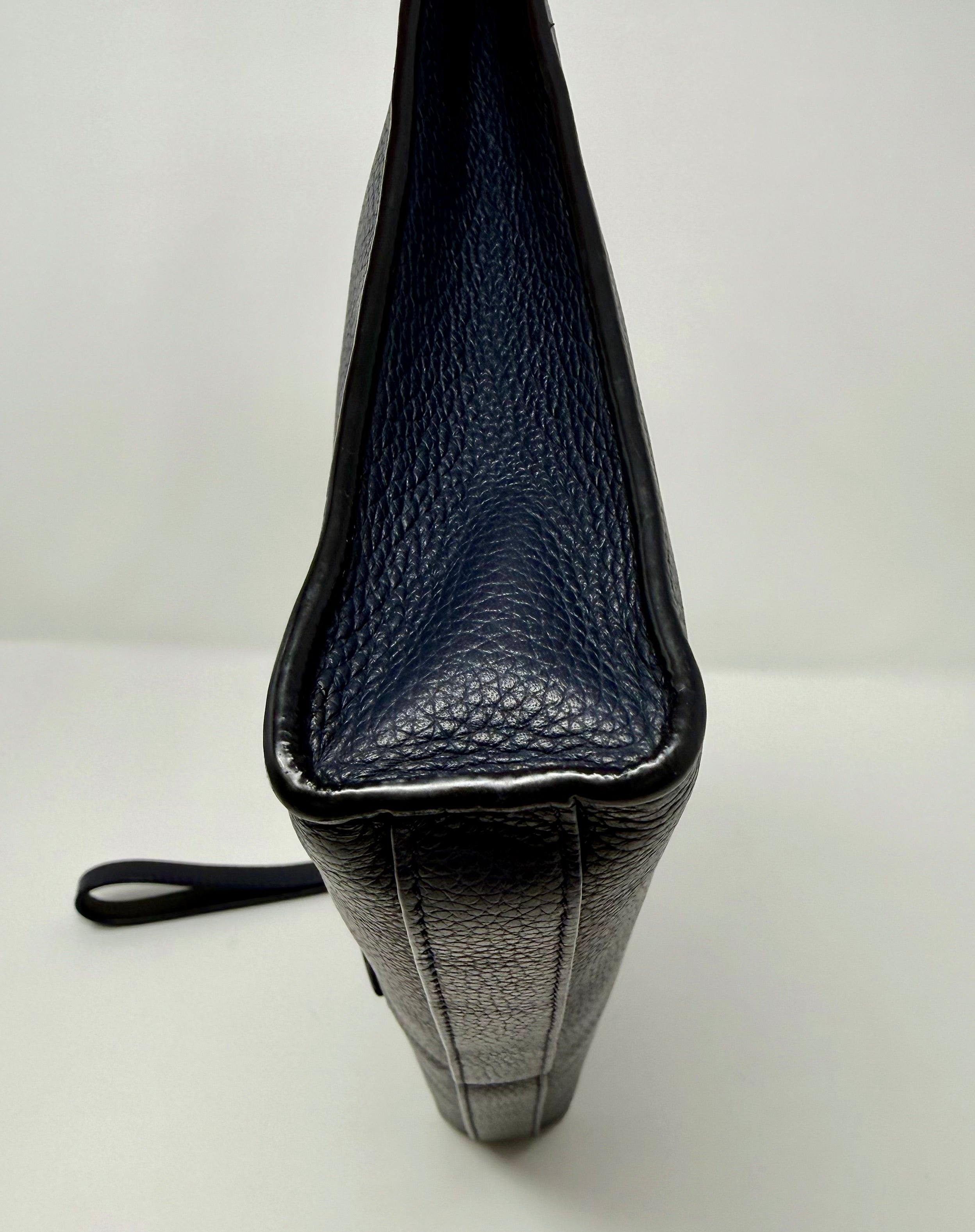 Dior Homme 2018 Grained Calfskin Atelier Clutch / Pouch