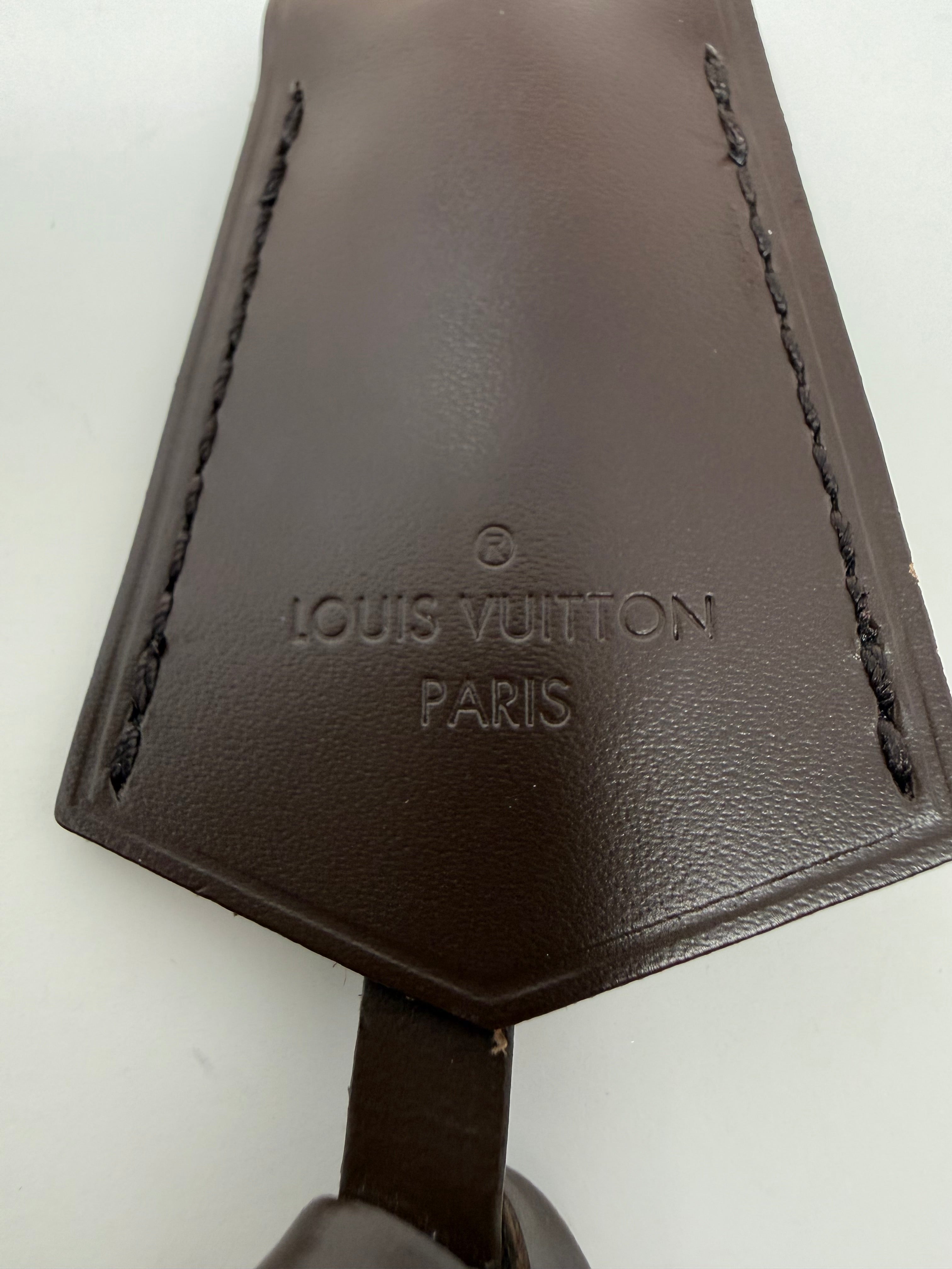 Louis Vuitton Ebene Clochette, Lock & Key Set – Lock #317, Excellent Condition