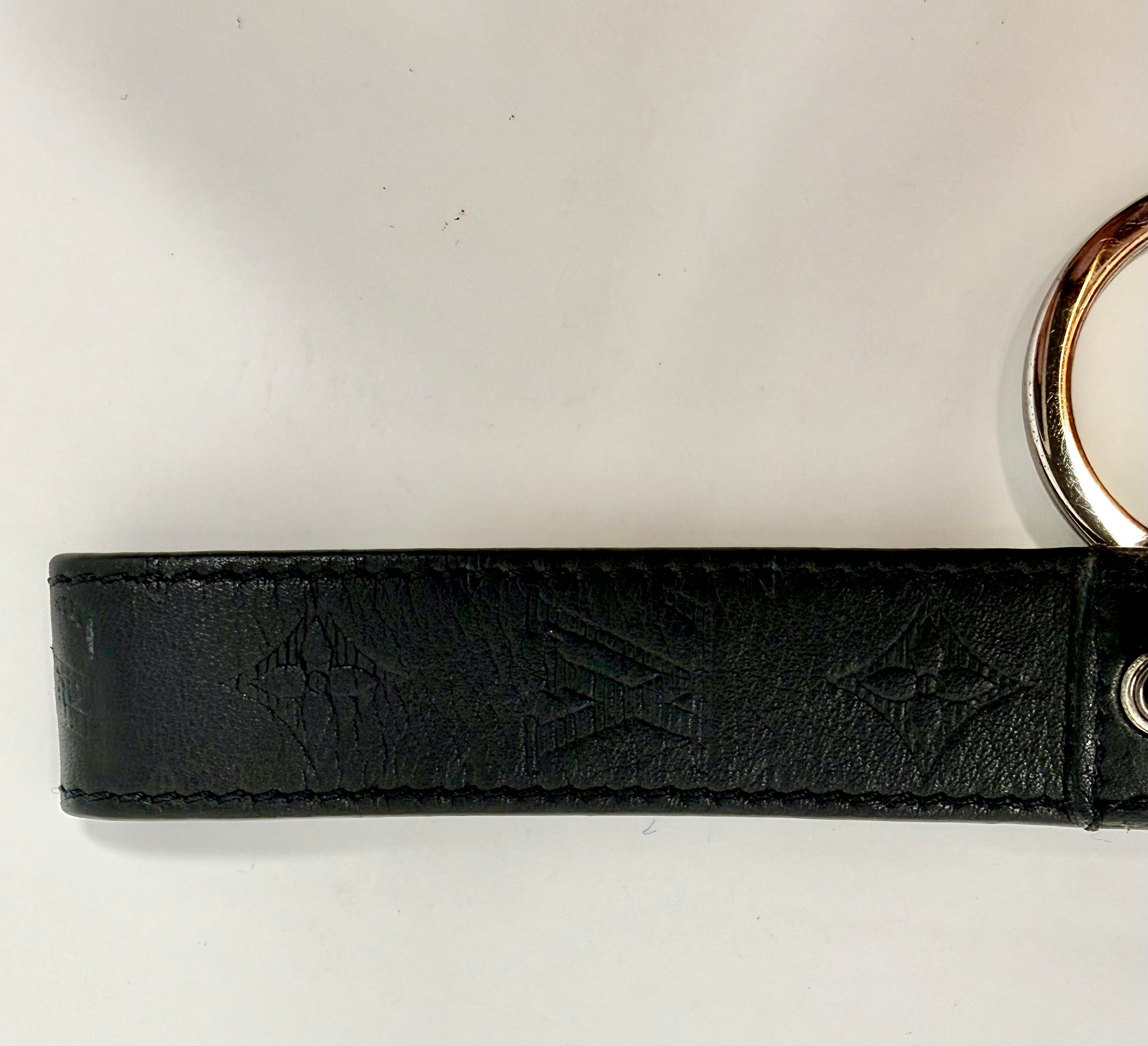 Louis Vuitton LV Shadow Dragonne Key Holder & Bag Charm – (M01298) Black, Full Set