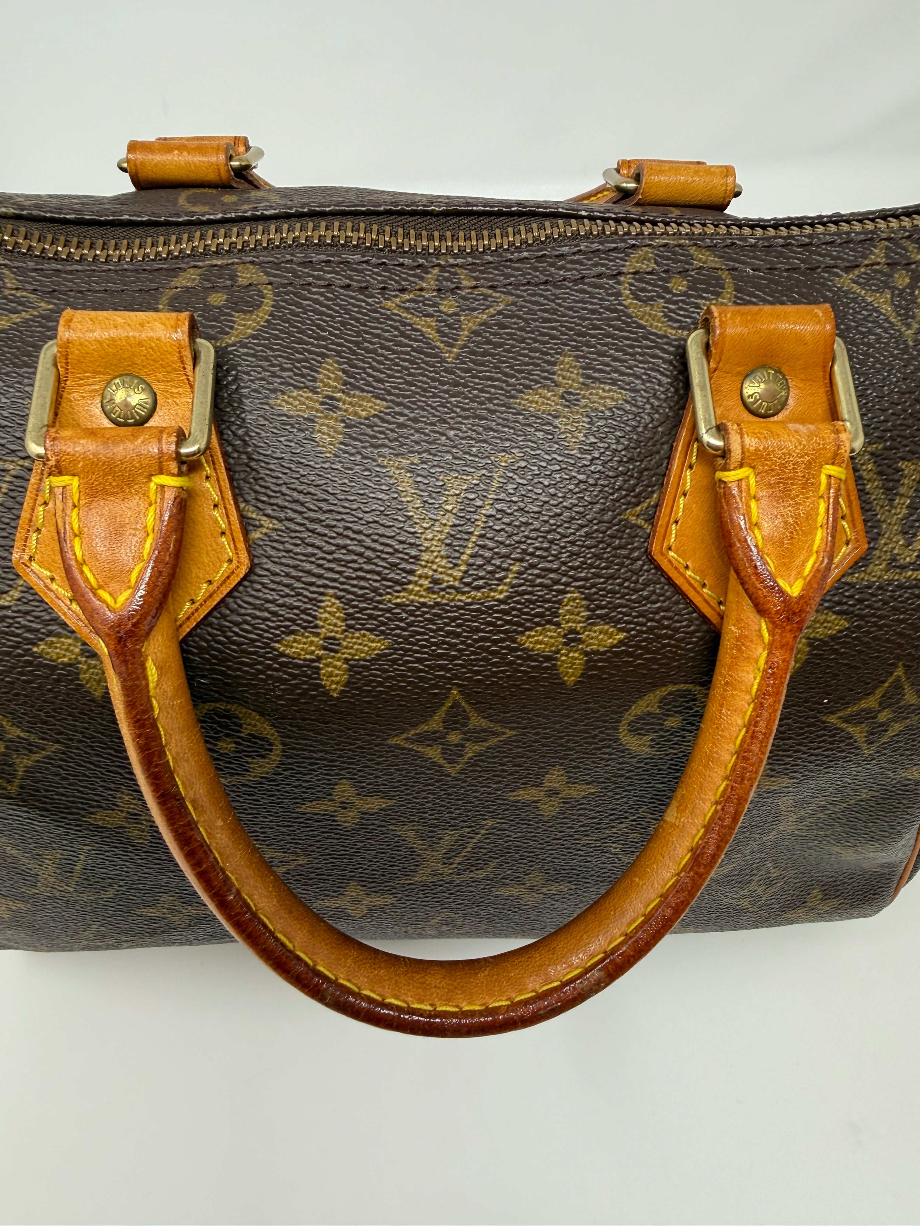 Louis Vuitton Speedy 25 Monogram Handbag| SD0918, Vintage 1998