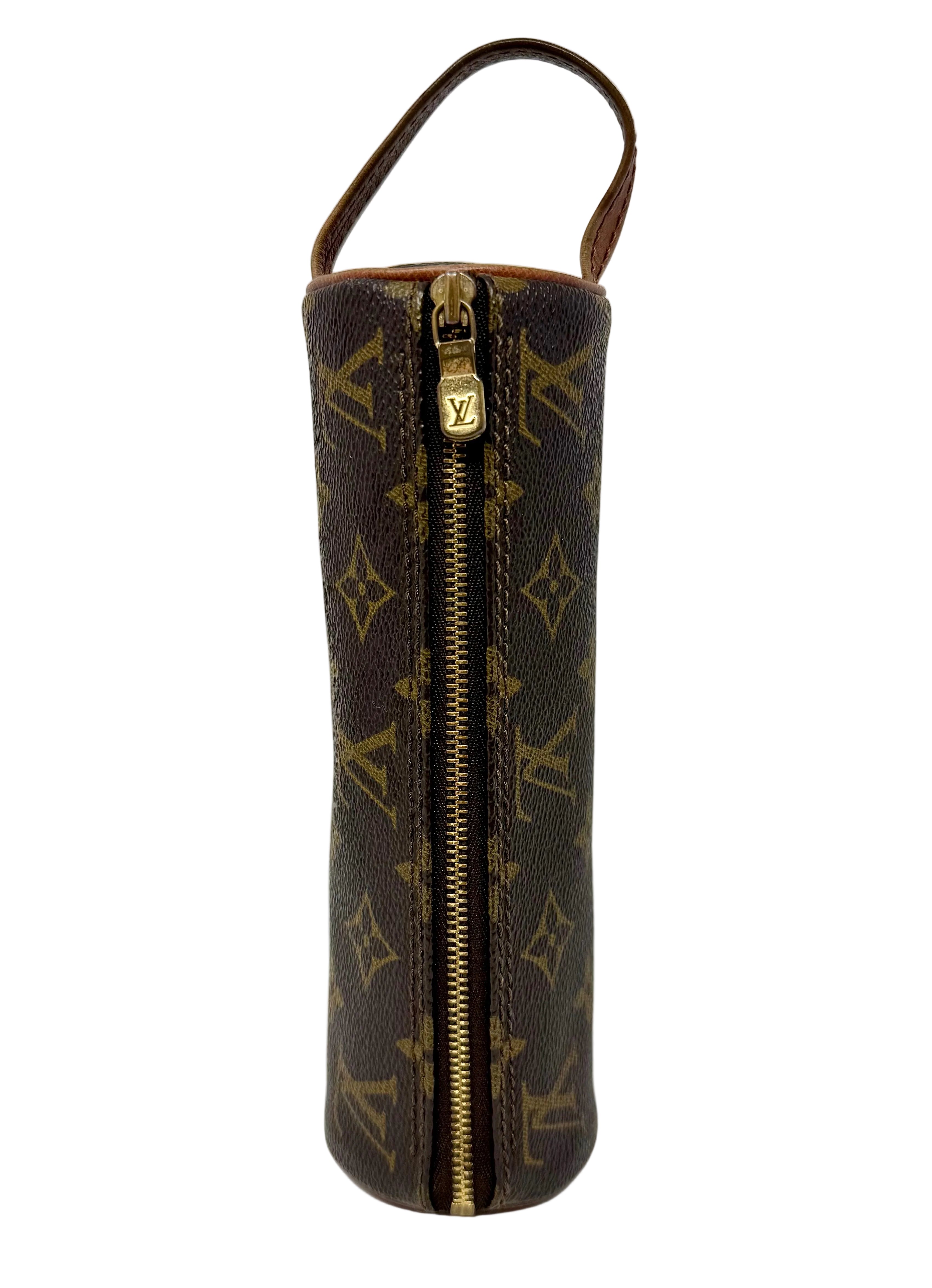 Louis Vuitton Trousse Ronde 20 Monogram Pouch, Vintage 1991 | RA0921