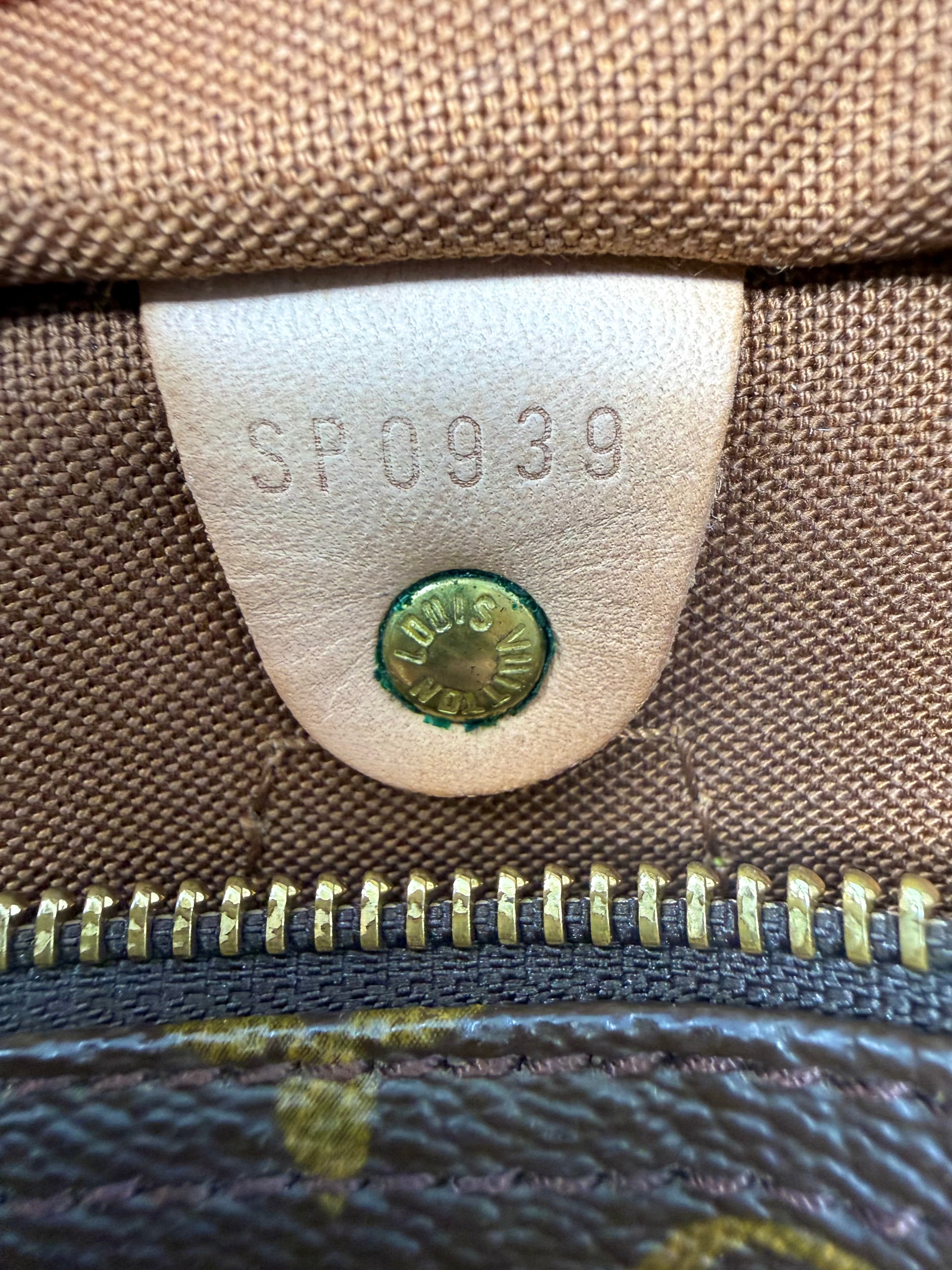 Louis Vuitton Speedy 30, Monogram – Vintage 1999 – SP0939