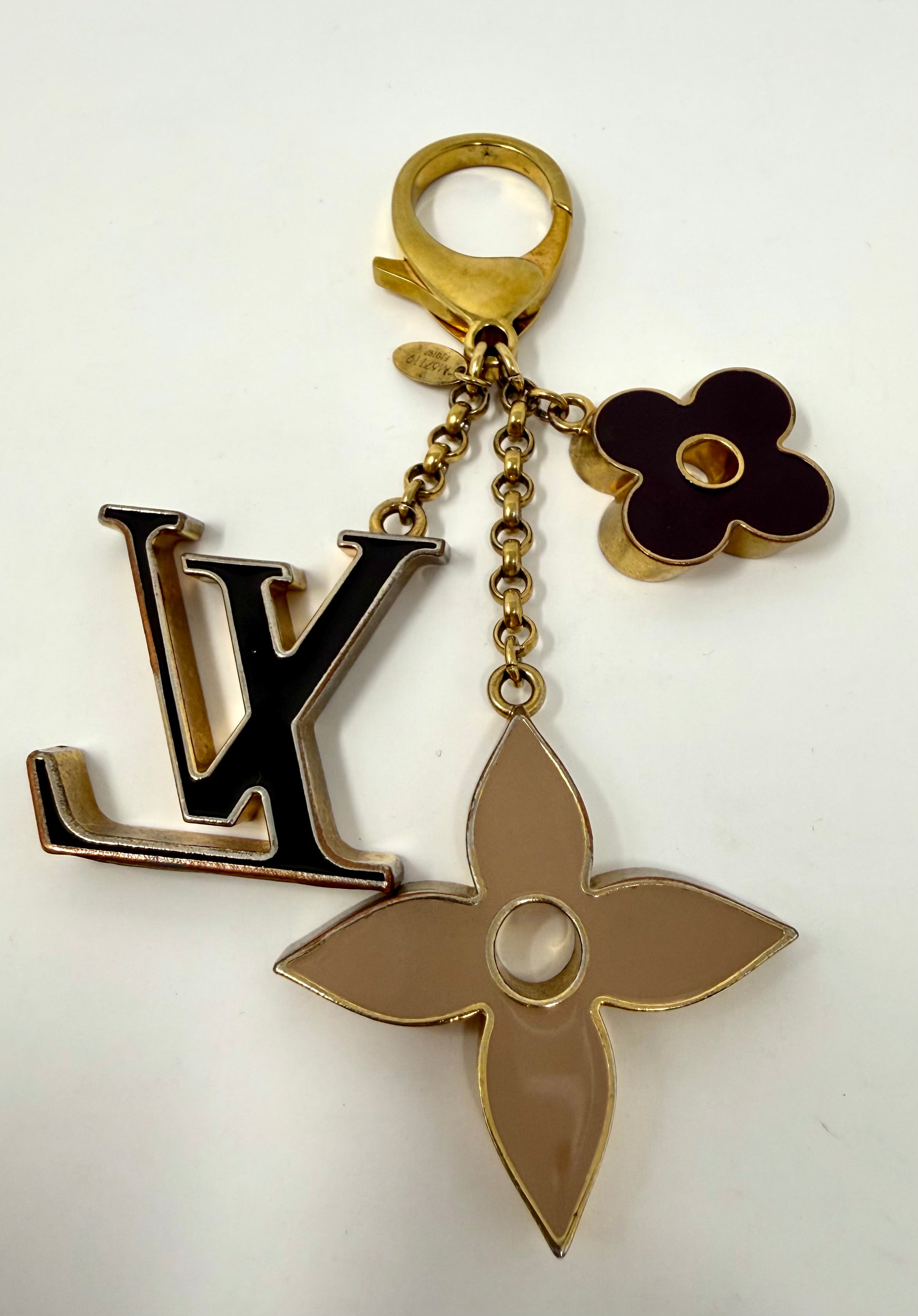 Louis Vuitton Fleur de Monogram Bag Charm & Key Holder – M67119