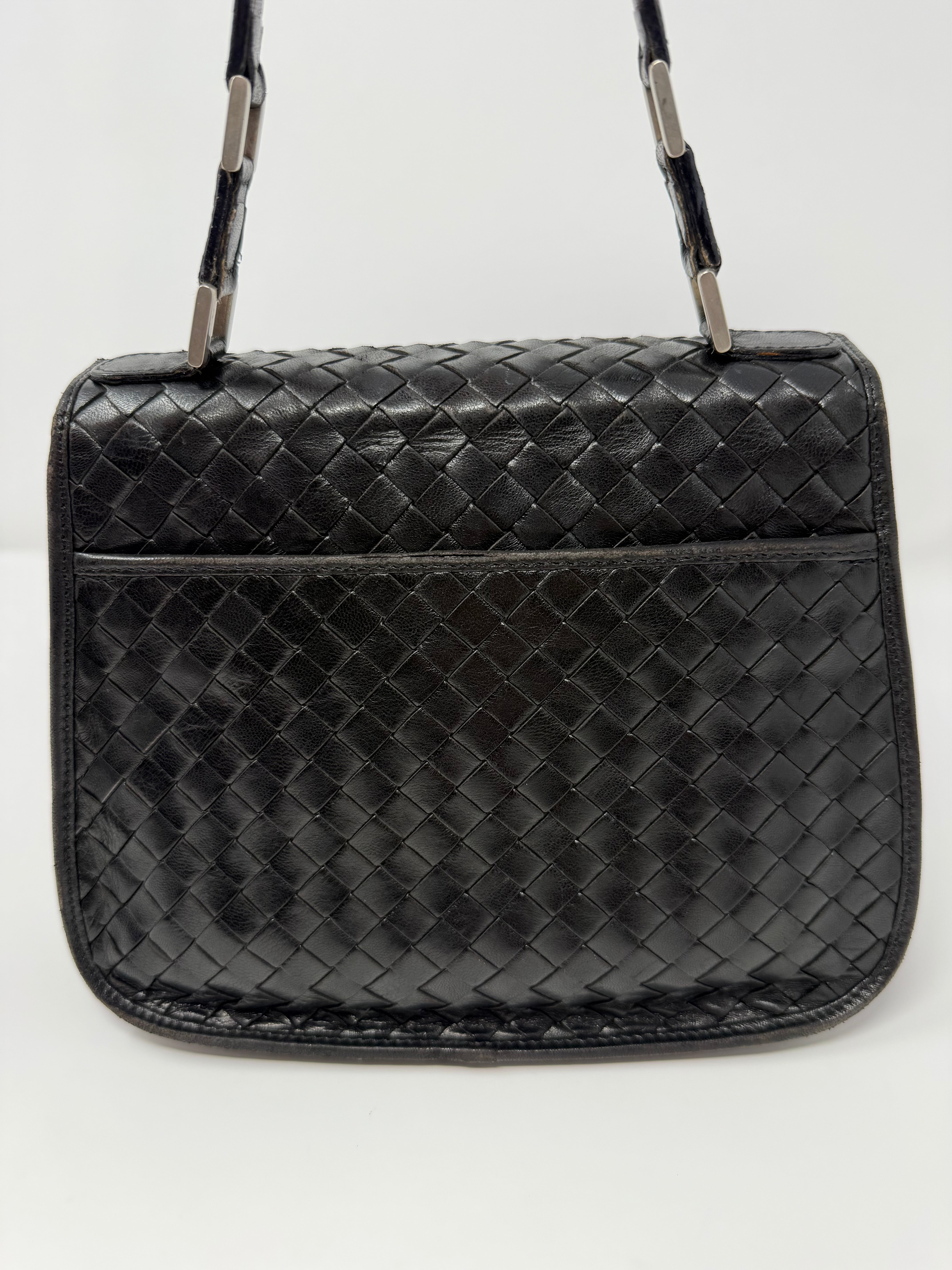 BOTTEGA VENETA - Small Intrecciato Nappa Shoulder Bag