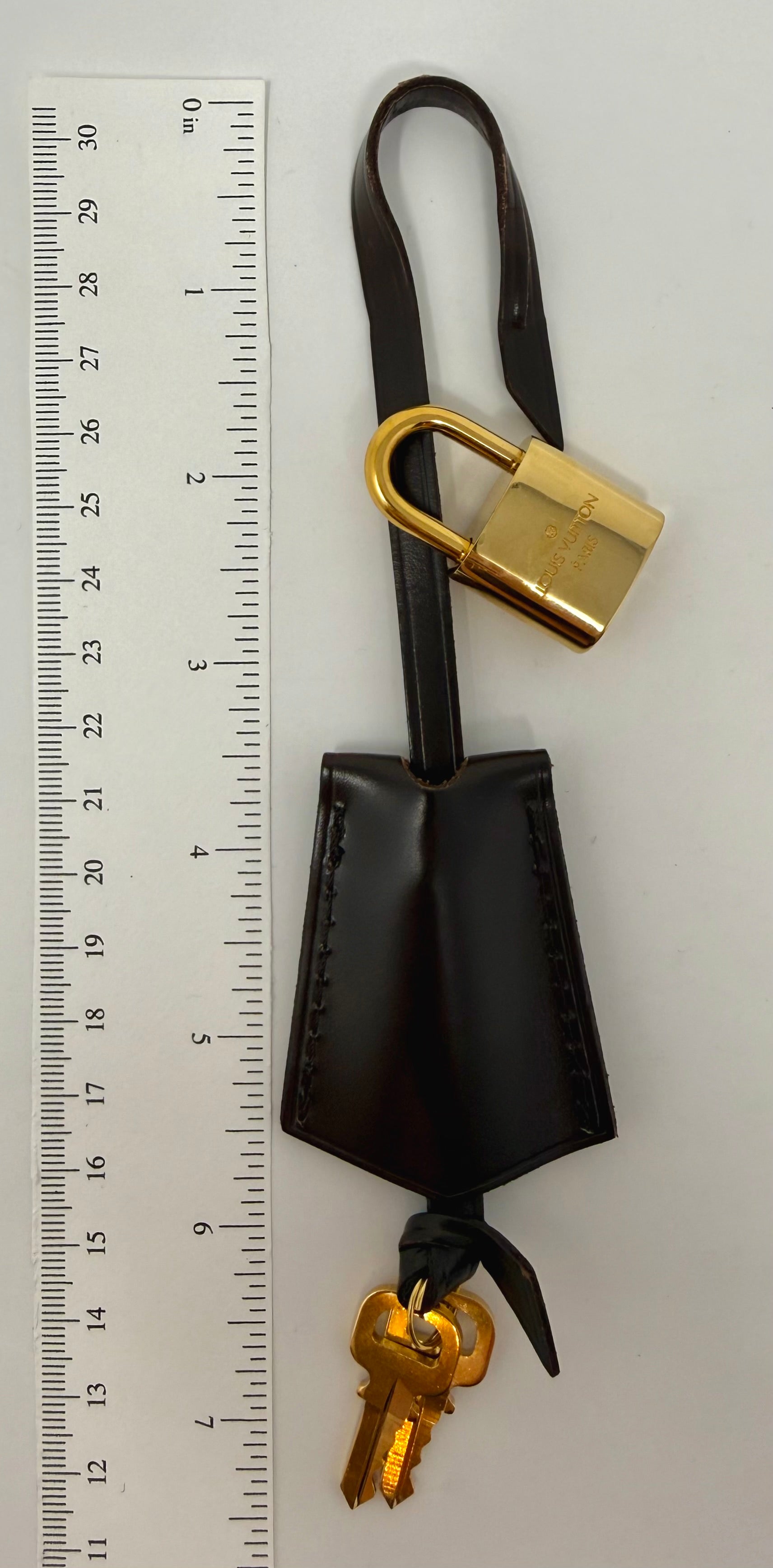 Louis Vuitton Ebene Clochette, Lock & Key Set – Lock #304