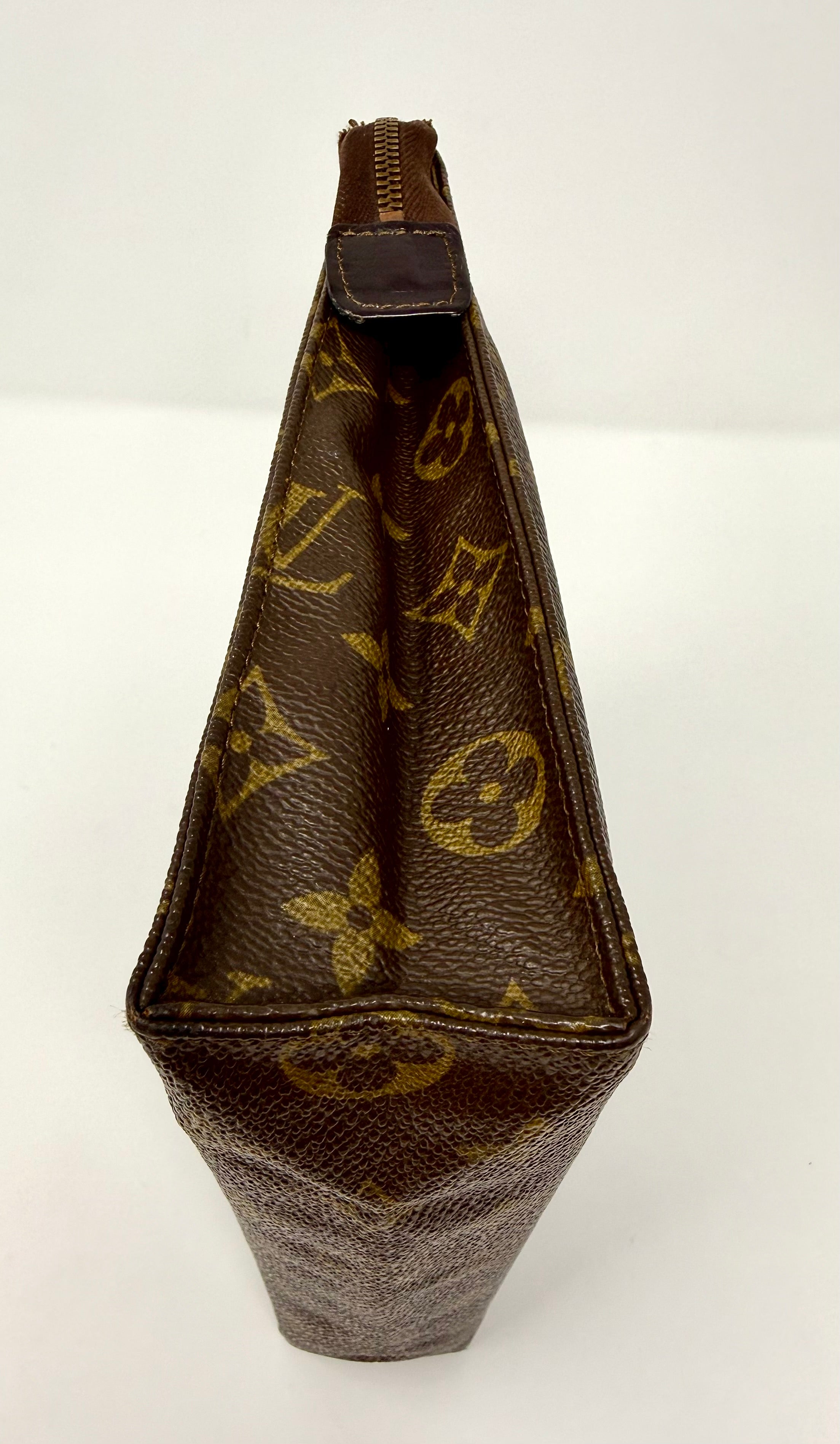 Vintage Louis Vuitton Monogram Toiletry Pouch Clutch – 833 (March 1983)